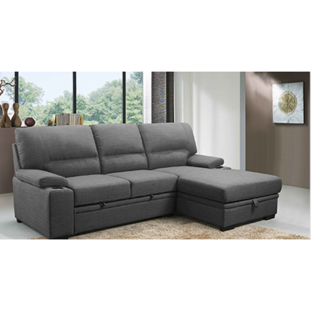 Primo International Tessaro2 Fabric Sleeper Sectional Tessaro2