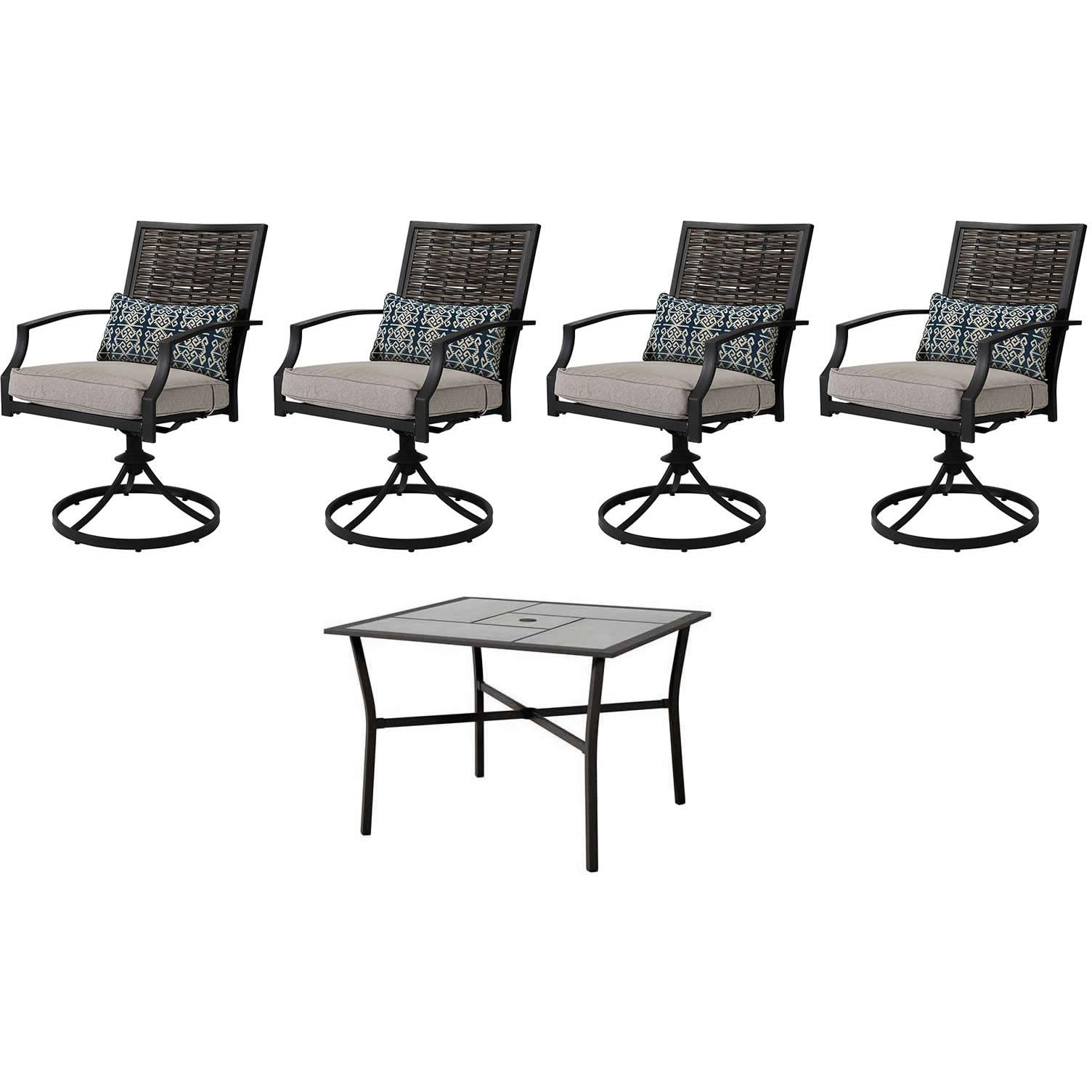 Furniture of America Sintra GM-201 5 pc Outdoor Dining Set IMAGE 1