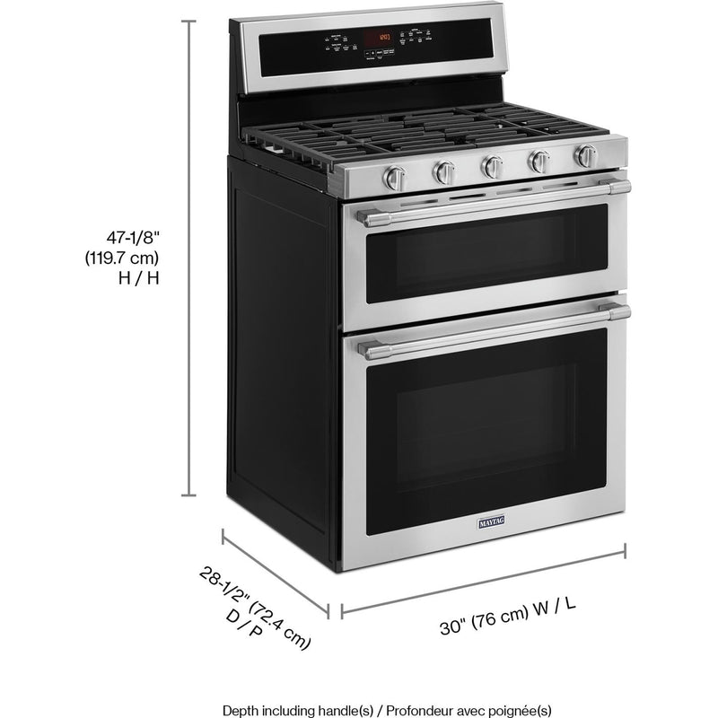 Maytag 30-inch Freestanding Gas Range with Power™ Burner MGT8800FZ IMAGE 11