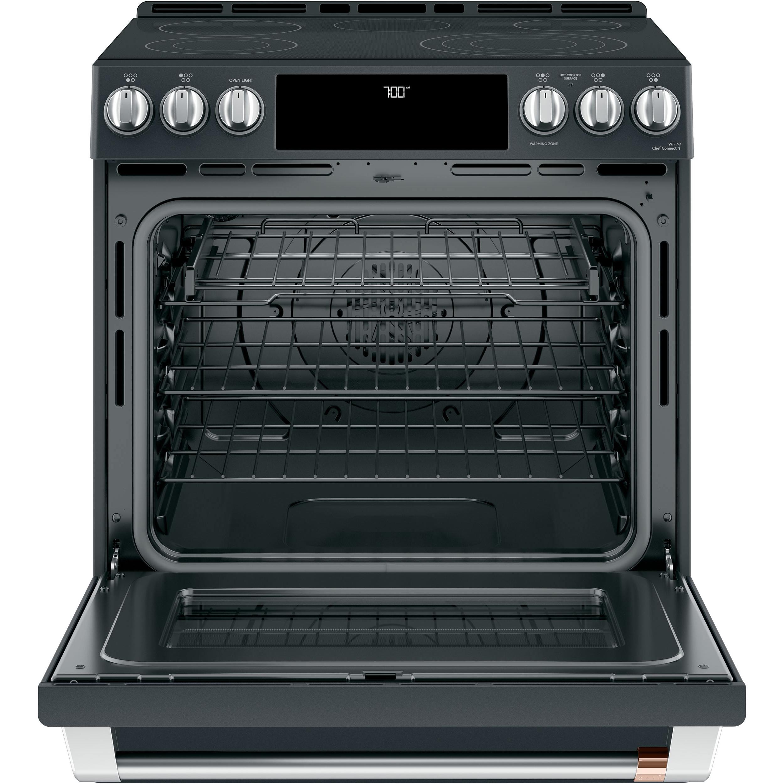 Café 30-inch Slide-In Electric Range with WiFi Connect CCES700P3MD1 IMAGE 4