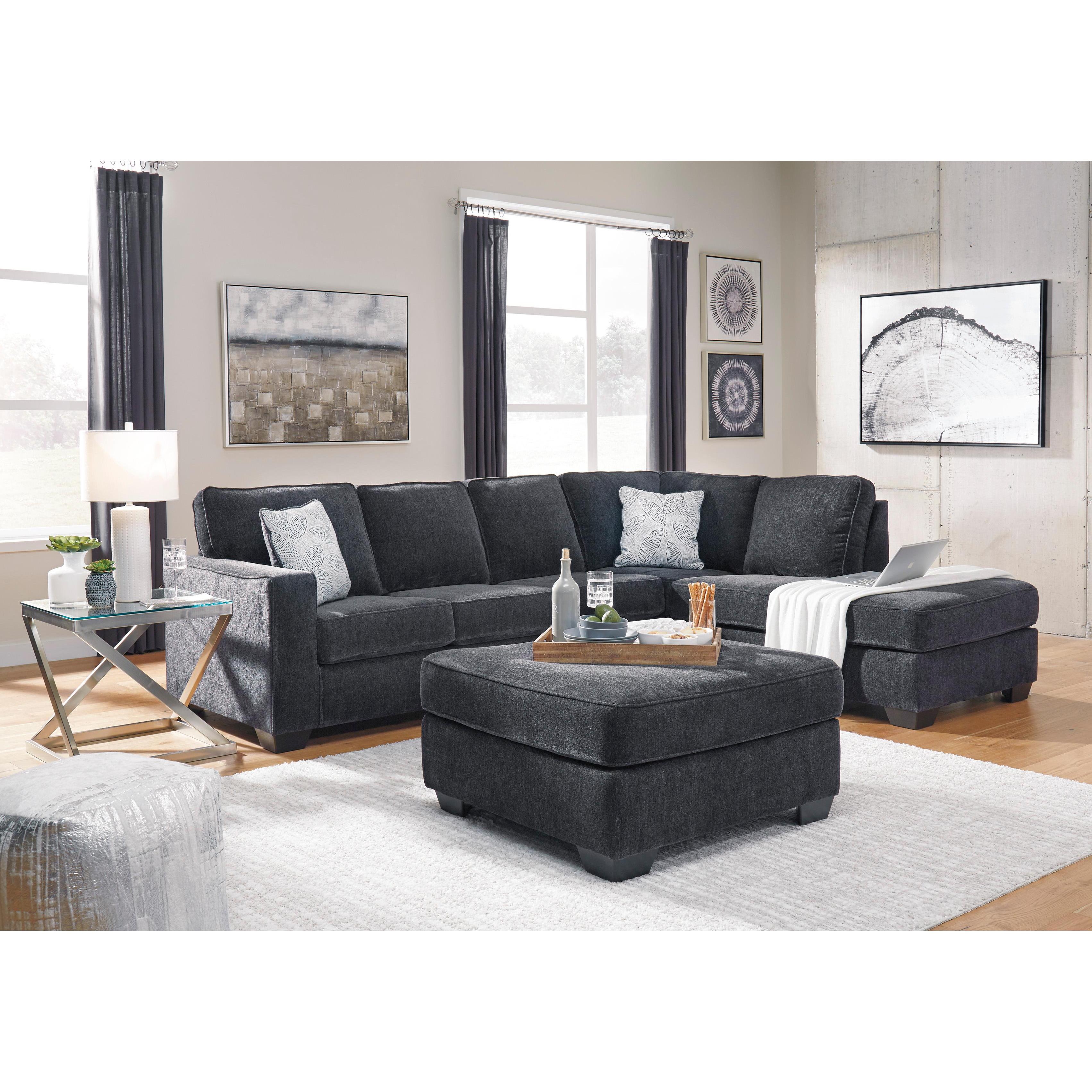 Signature Design by Ashley Altari Fabric Full Sleeper Sectional 8721310/8721317 IMAGE 6