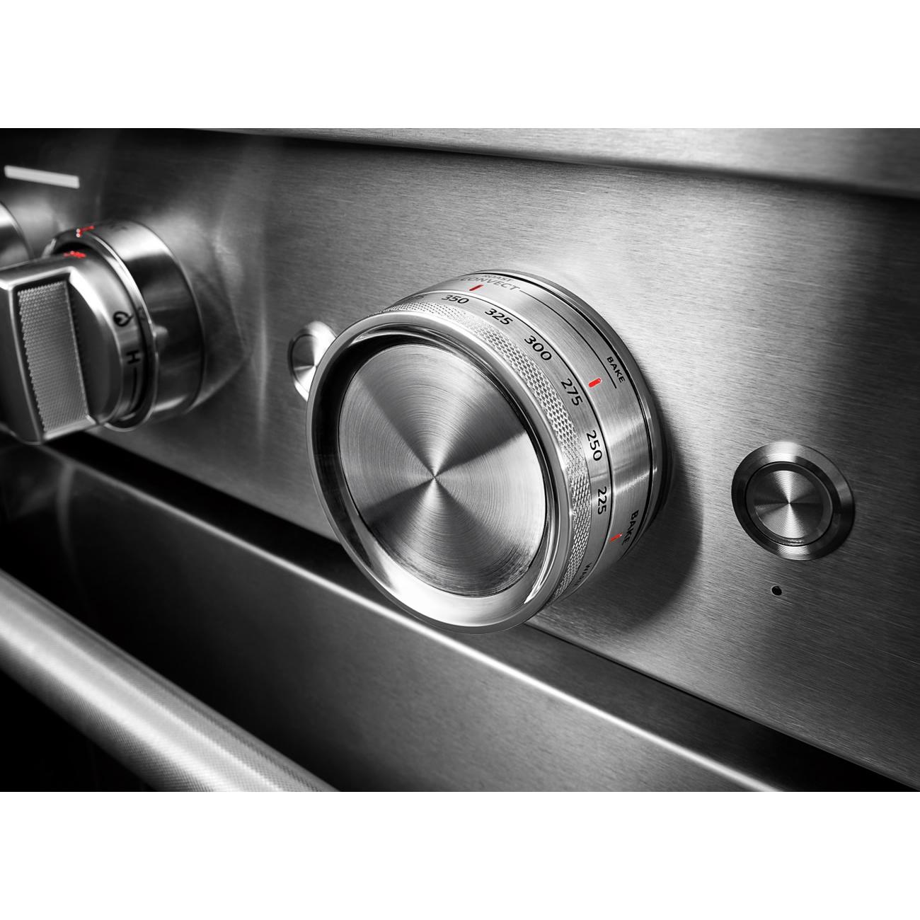 KitchenAid 30-inch Freestanding Dual Fuel Range with Even-Heat™ True Convection KFDC500JSS IMAGE 8