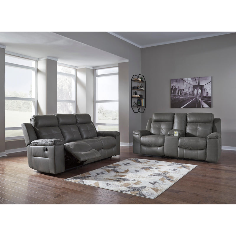 Signature Design by Ashley Jesolo Reclining Fabric Sofa 8670588C IMAGE 6