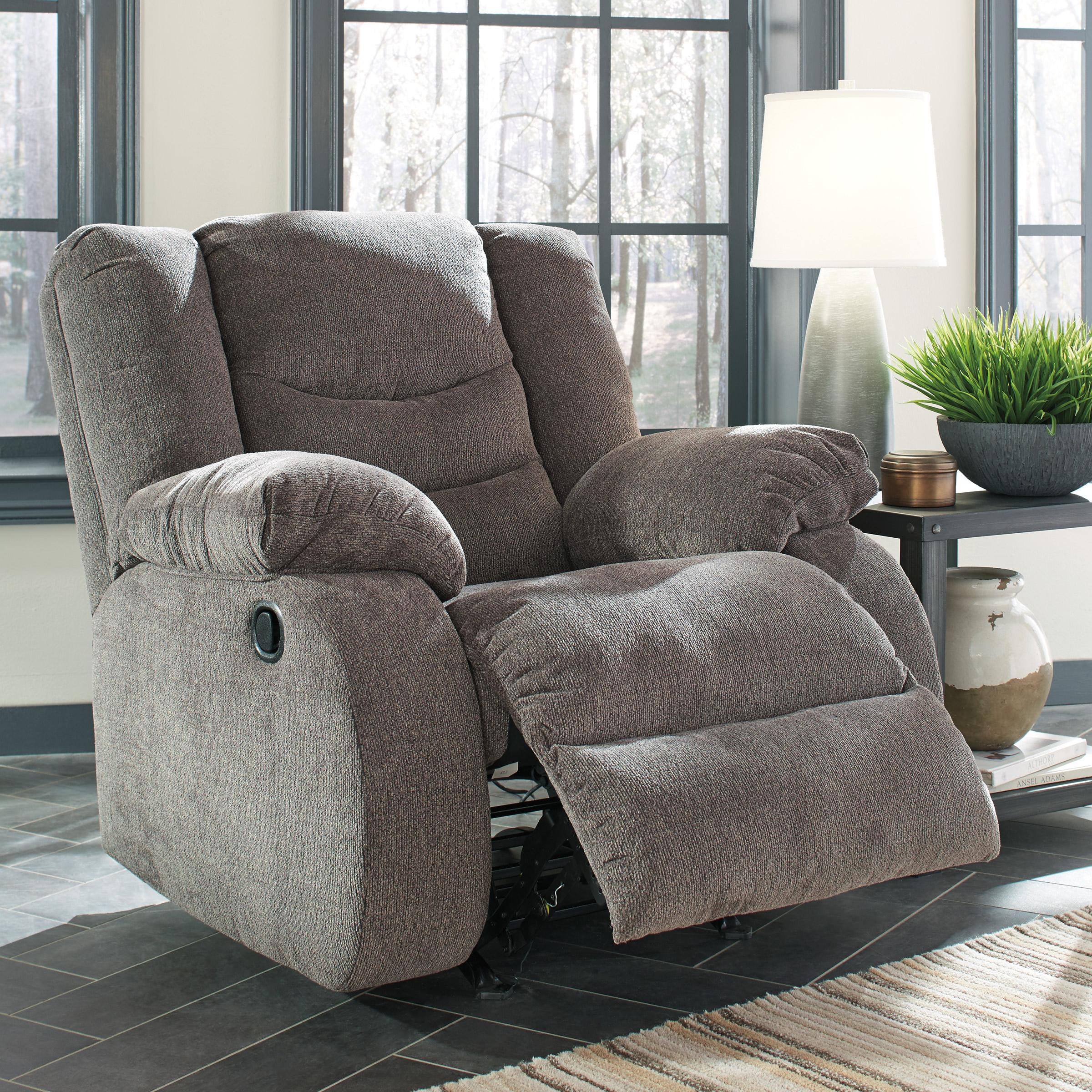 Signature Design by Ashley Tulen Rocker Fabric Recliner 9860625C IMAGE 4