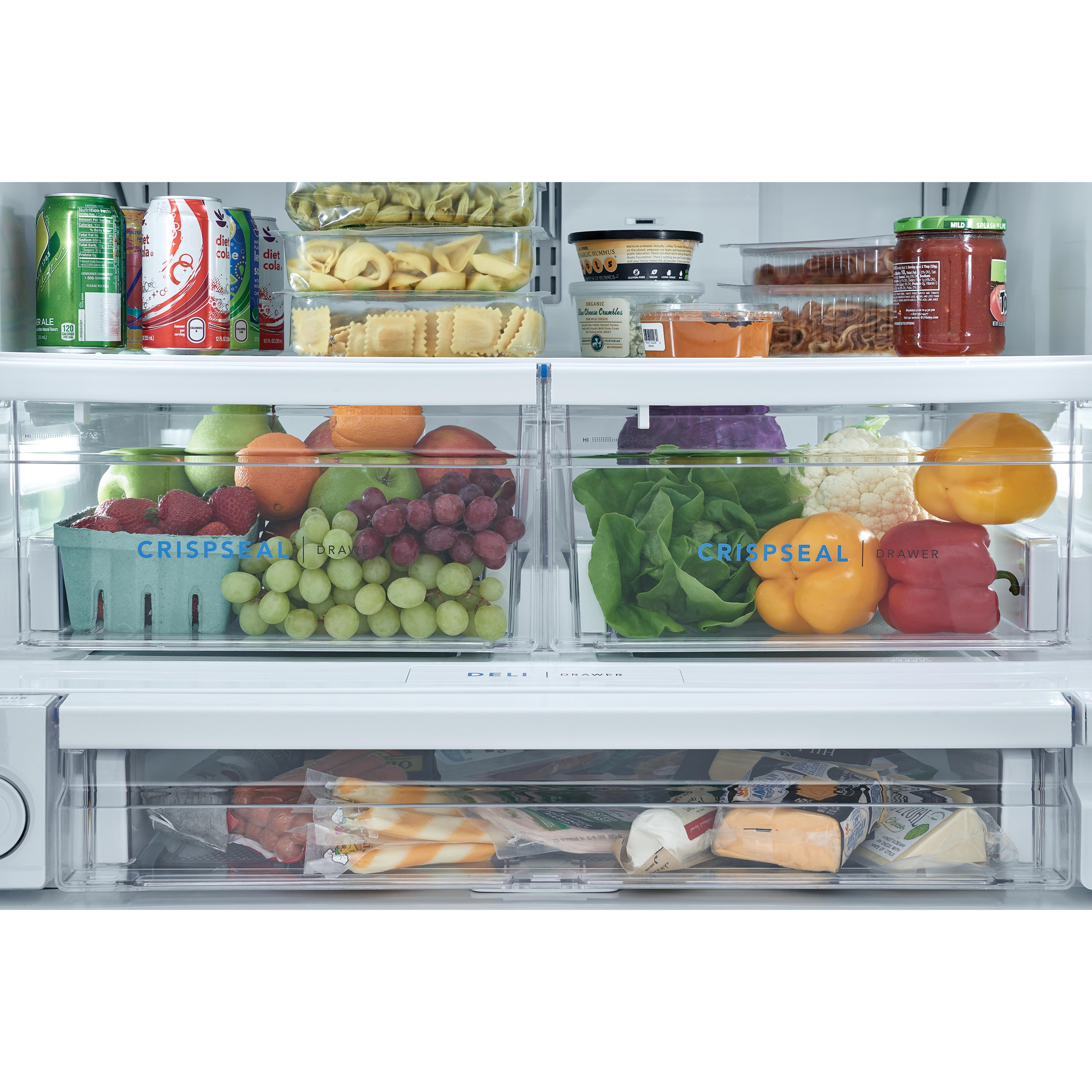 Frigidaire 36-inch, 28.8 cu. ft. French 3-Door Refrigerator FRFN2823AS IMAGE 7