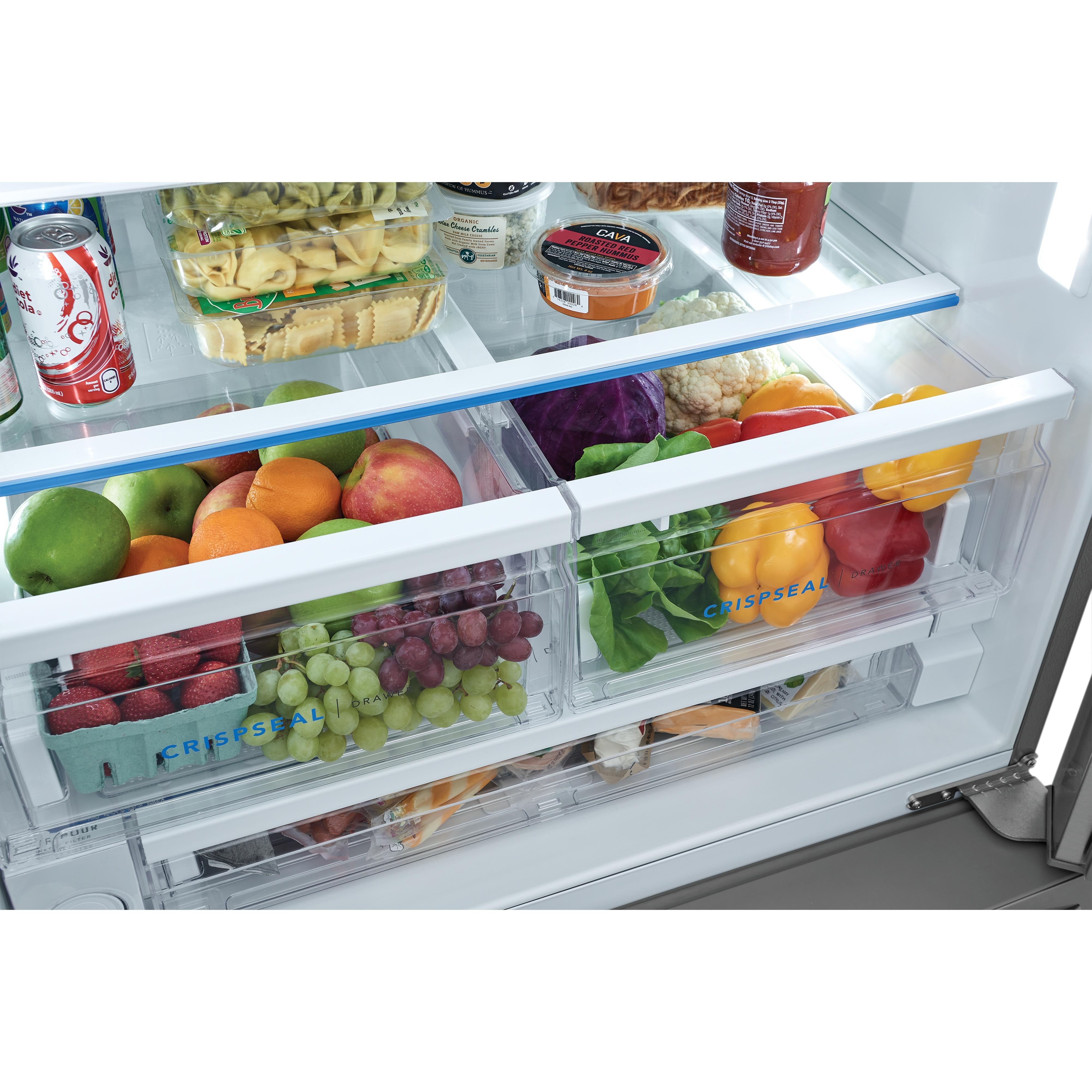 Frigidaire 36-inch, 28.8 cu. ft. French 3-Door Refrigerator FRFN2823AS IMAGE 8