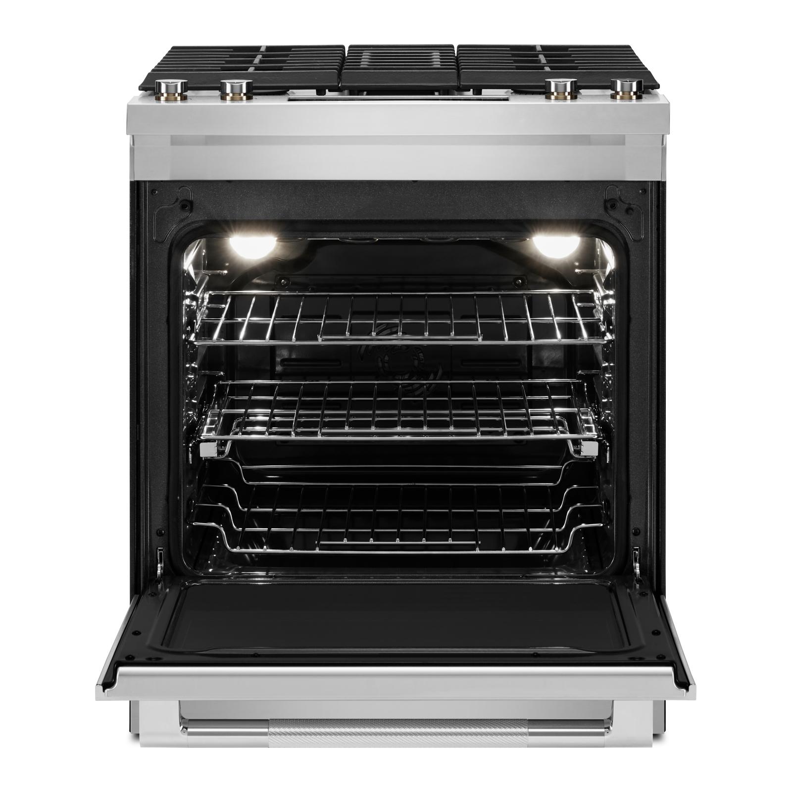 JennAir 30-inch Slide-in Dual Fuel Range with Downdraft Ventilation JDS1750ML IMAGE 2