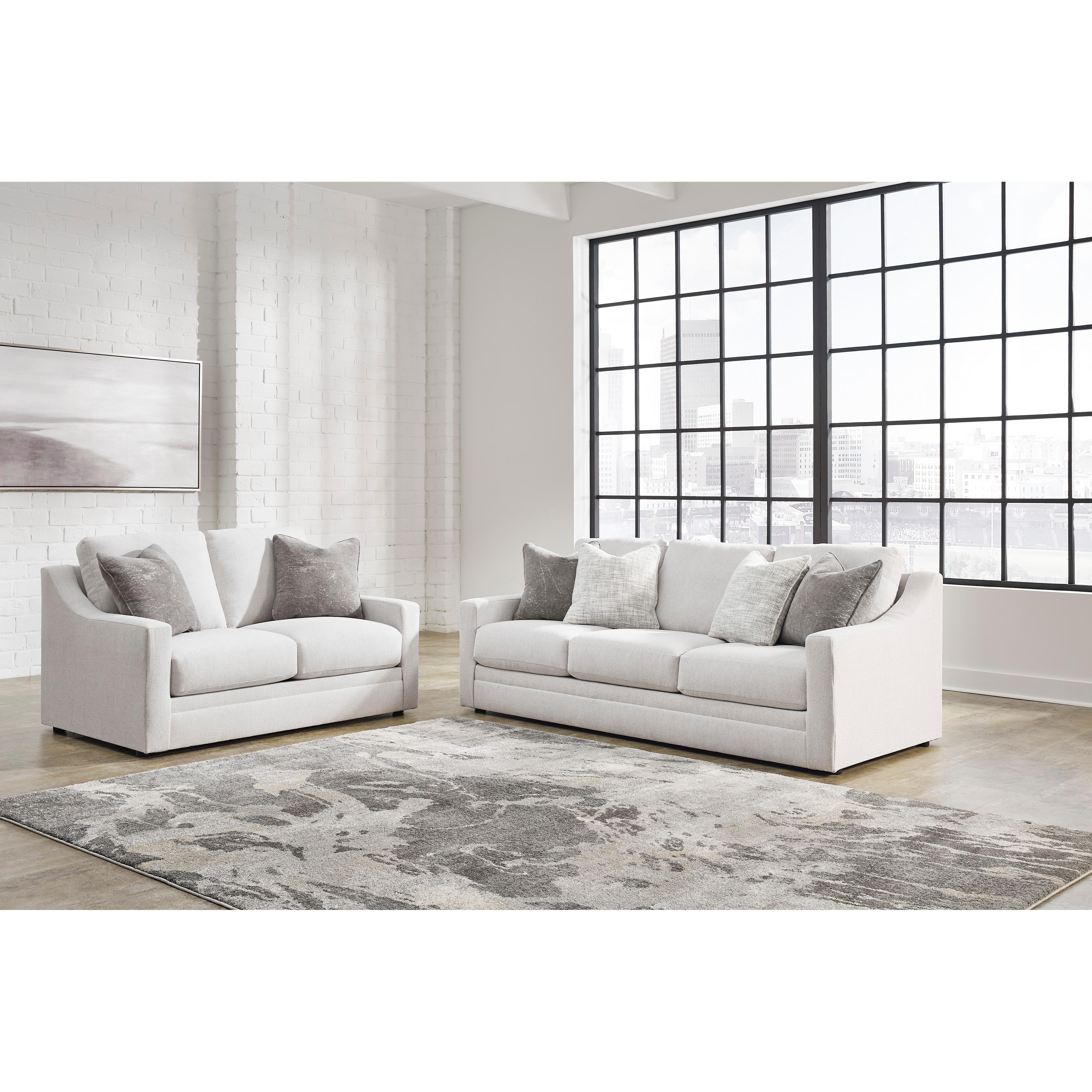 Ashley Maitelynn Stationary Fabric Sofa 4820238 IMAGE 6