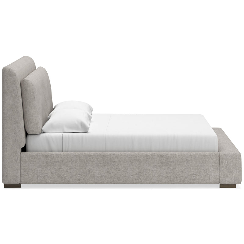 Signature Design by Ashley Cabalynn King Upholstered Platform Bed B974