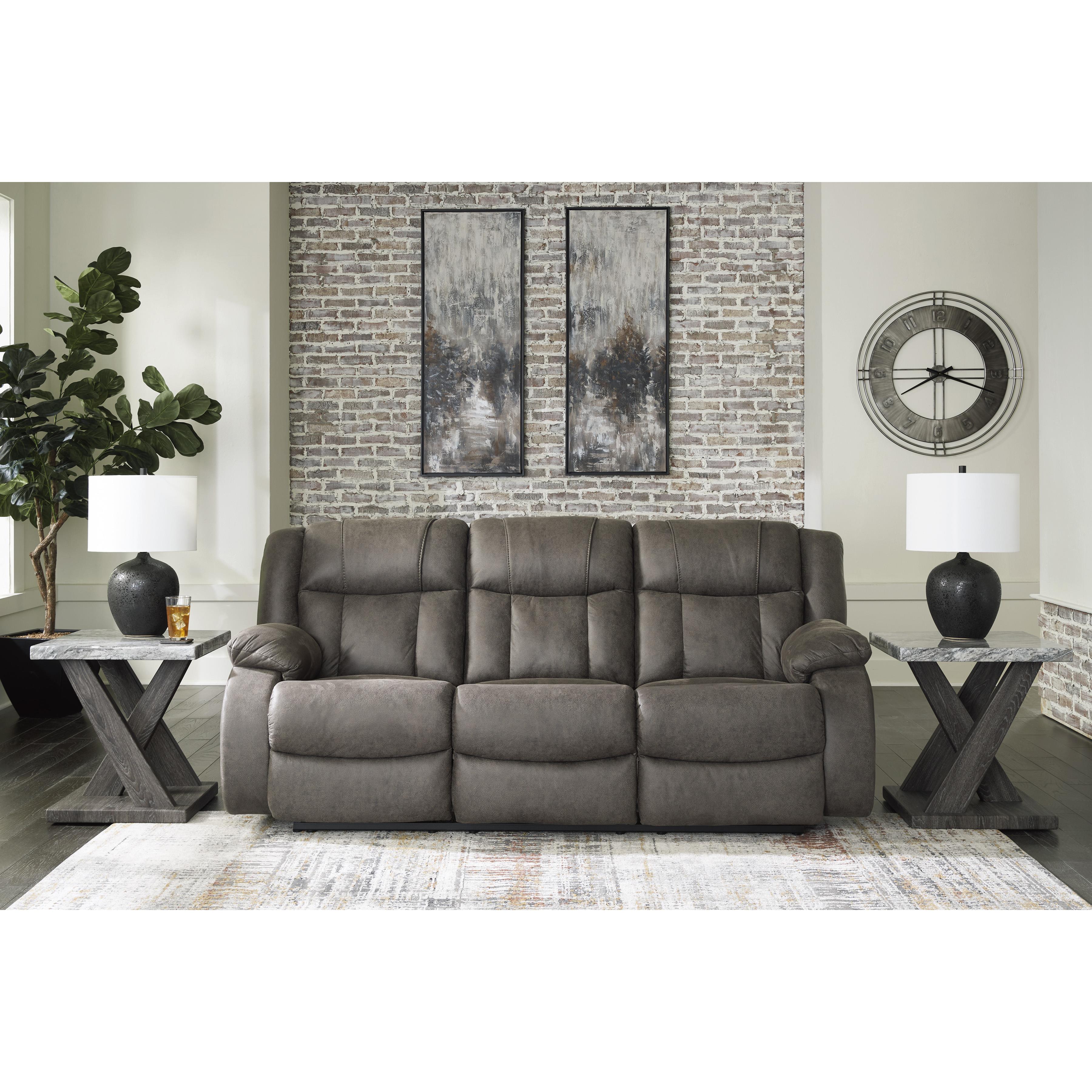 Signature Design by Ashley First Base Reclining Fabric Sofa 6880488C IMAGE 6