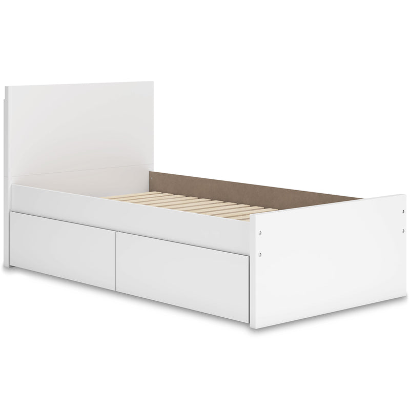 Signature Design by Ashley Onita Twin Panel Bed with Storage EB9630-25