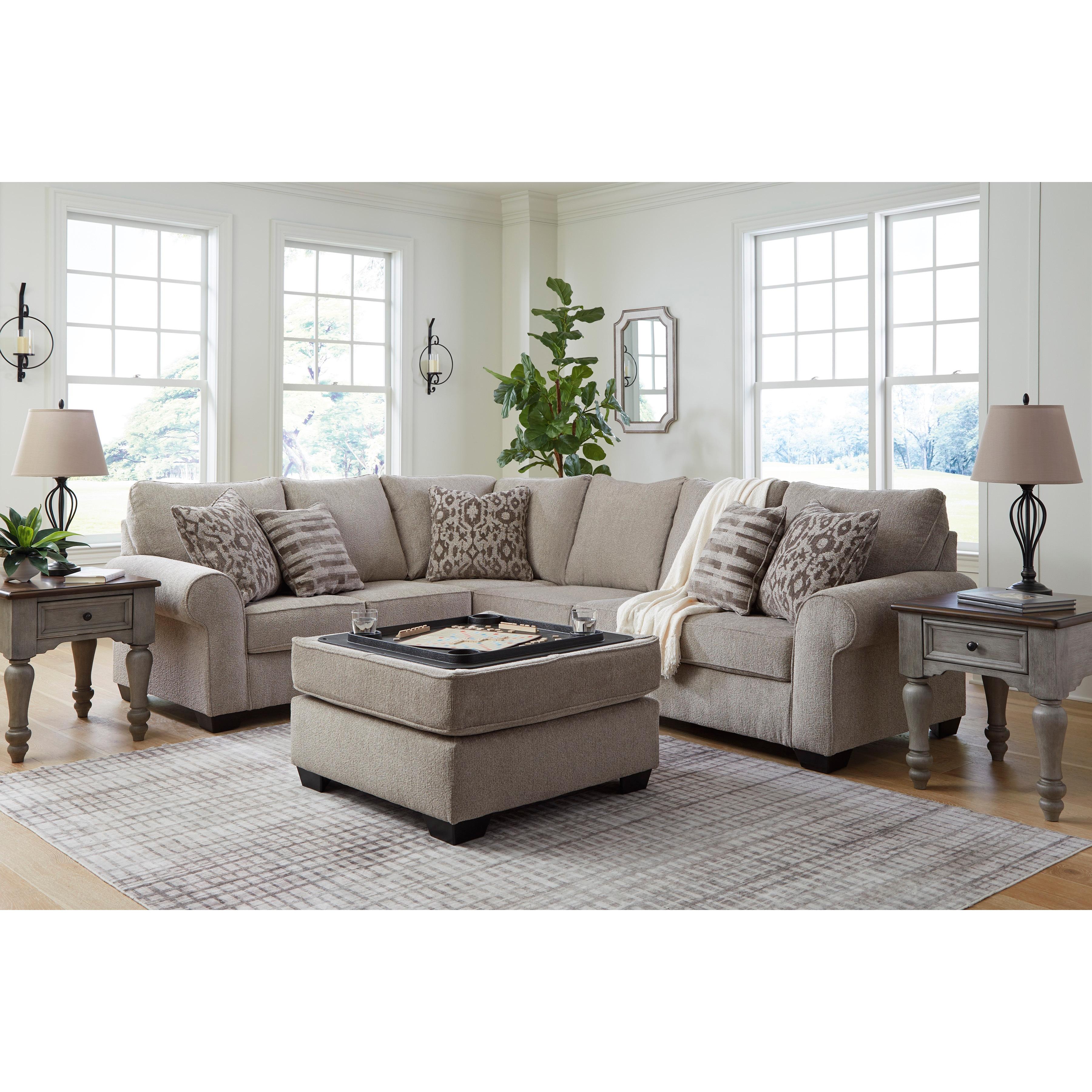 Signature Design by Ashley Claireah 3 pc Sectional 9060348/9060346/9060356 IMAGE 5