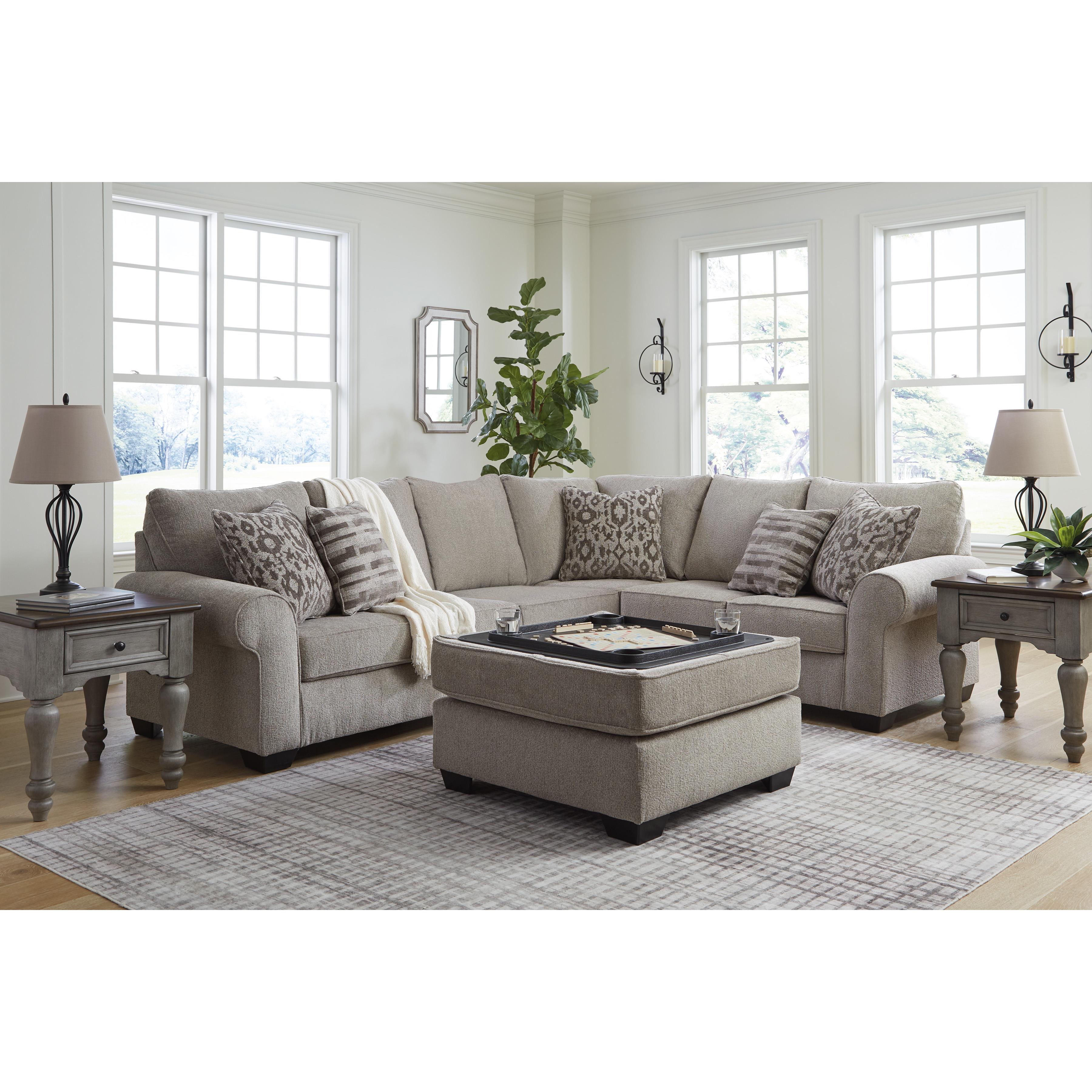 Signature Design by Ashley Claireah 3 pc Sectional 9060355/9060346/9060349 IMAGE 5