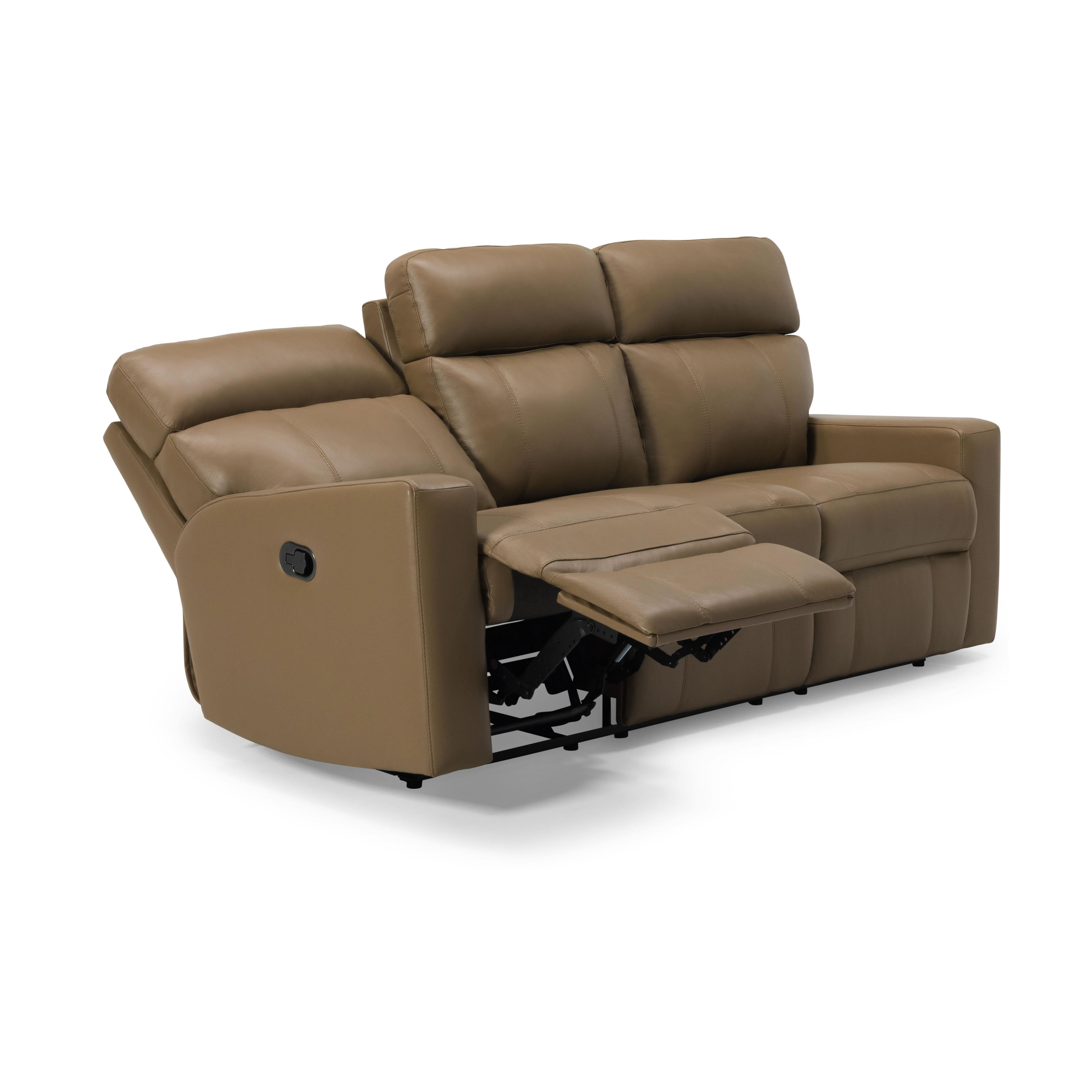 Palliser Oakwood Power Reclining Leather Sofa 41049-61-VALENCIA-DUNE IMAGE 3