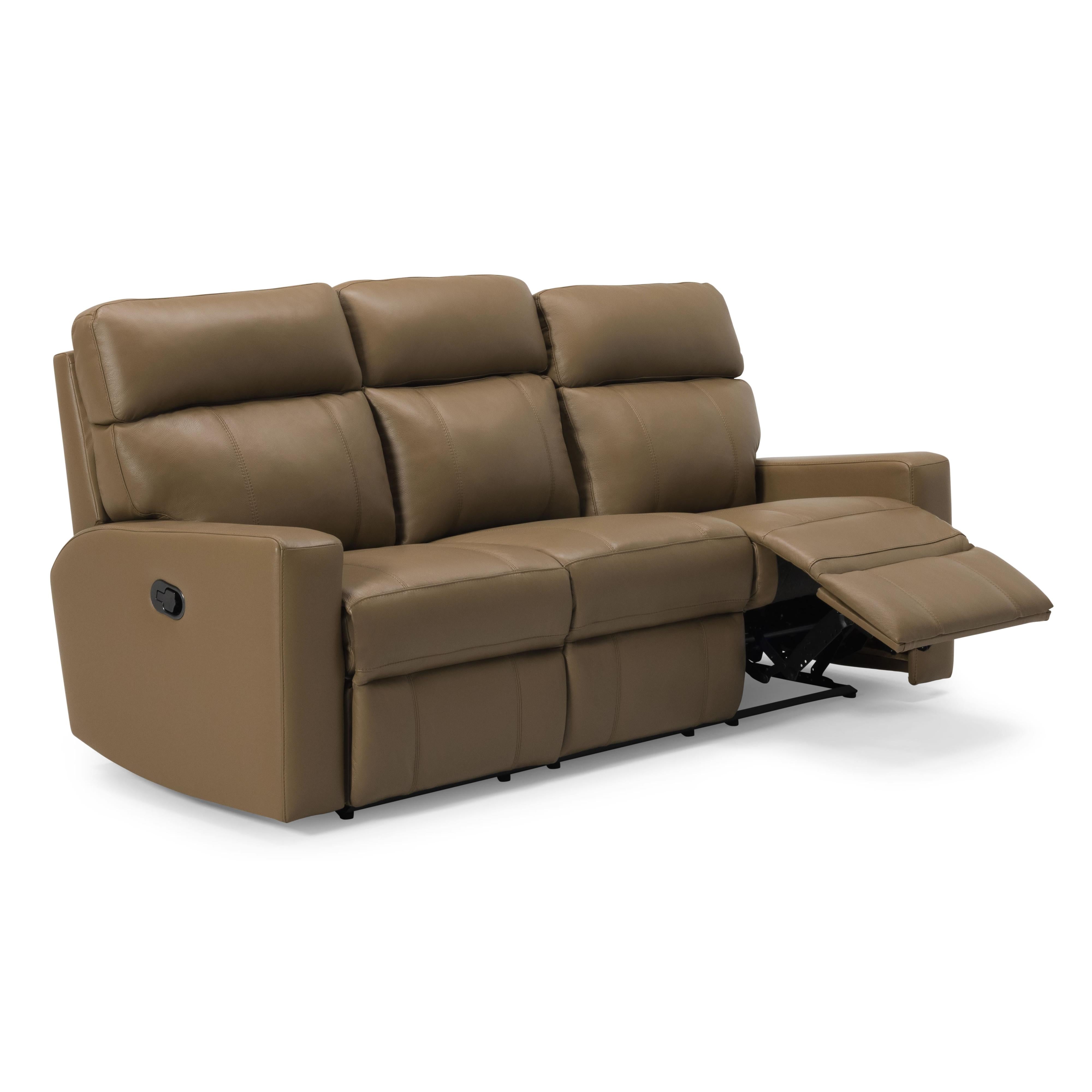 Palliser Oakwood Power Reclining Leather Sofa 41049-61-VALENCIA-DUNE IMAGE 4