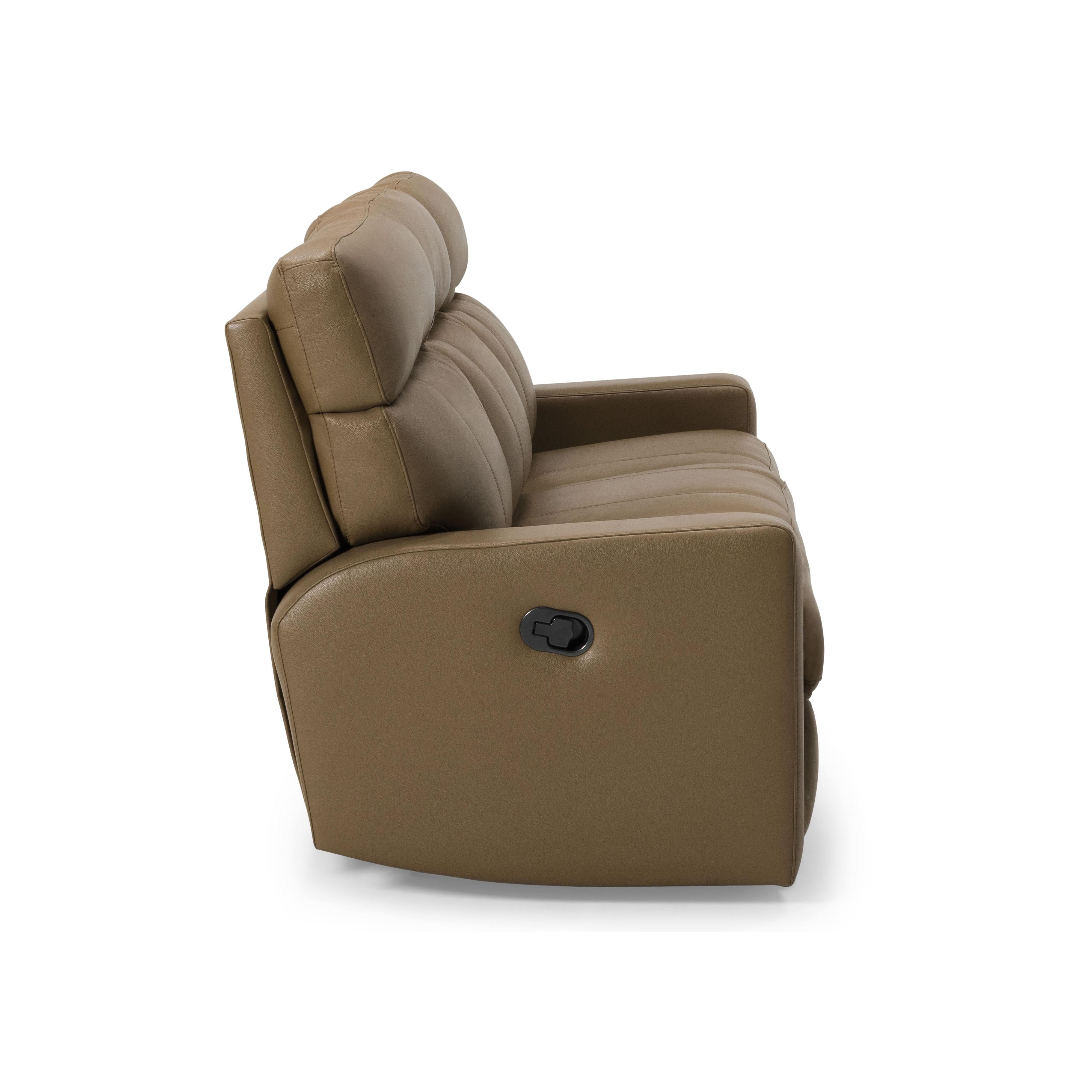 Palliser Oakwood Power Reclining Leather Sofa 41049-61-VALENCIA-DUNE IMAGE 6