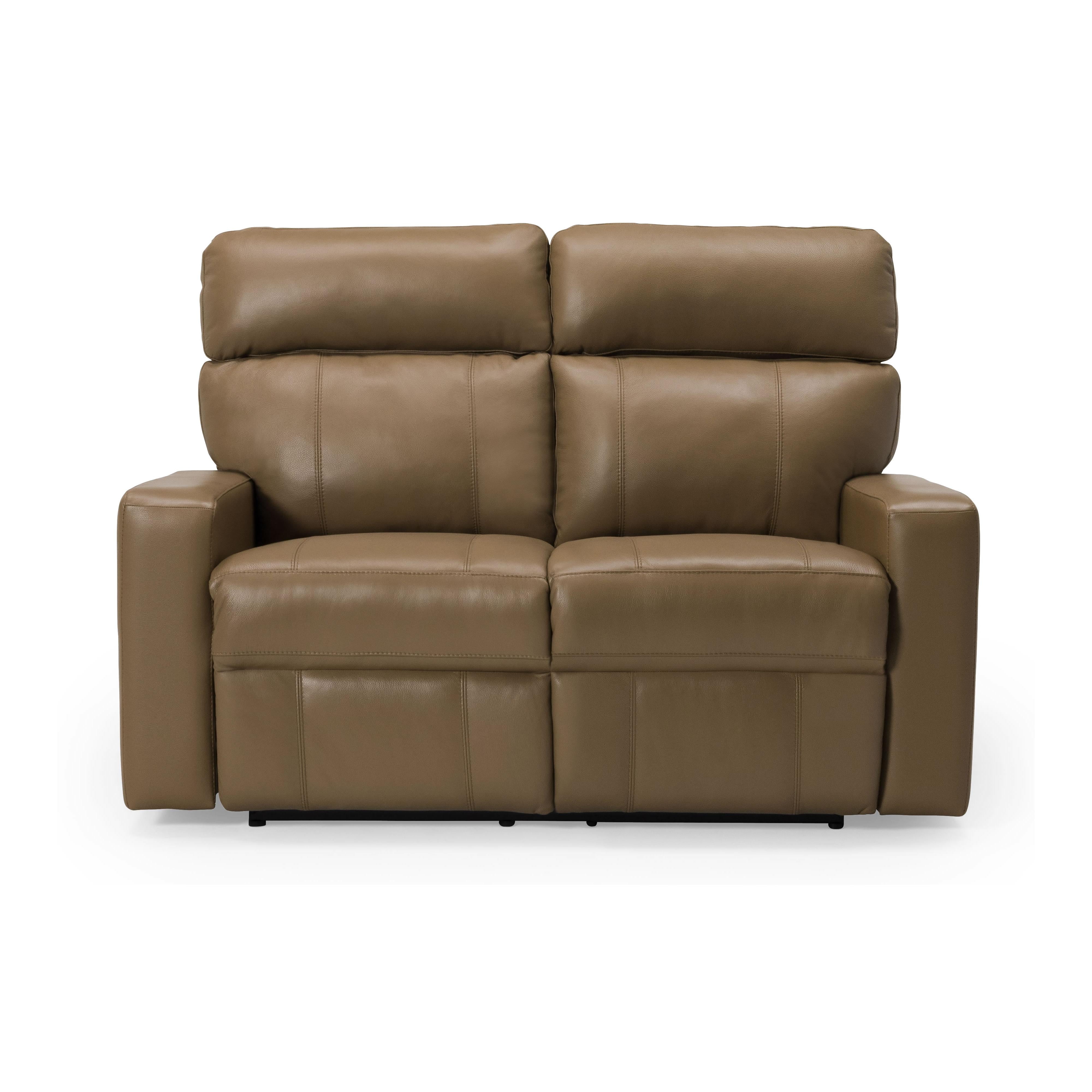 Palliser Oakwood Power Reclining Leather Loveseat 41049-63-VALENCIA-DUNE IMAGE 1