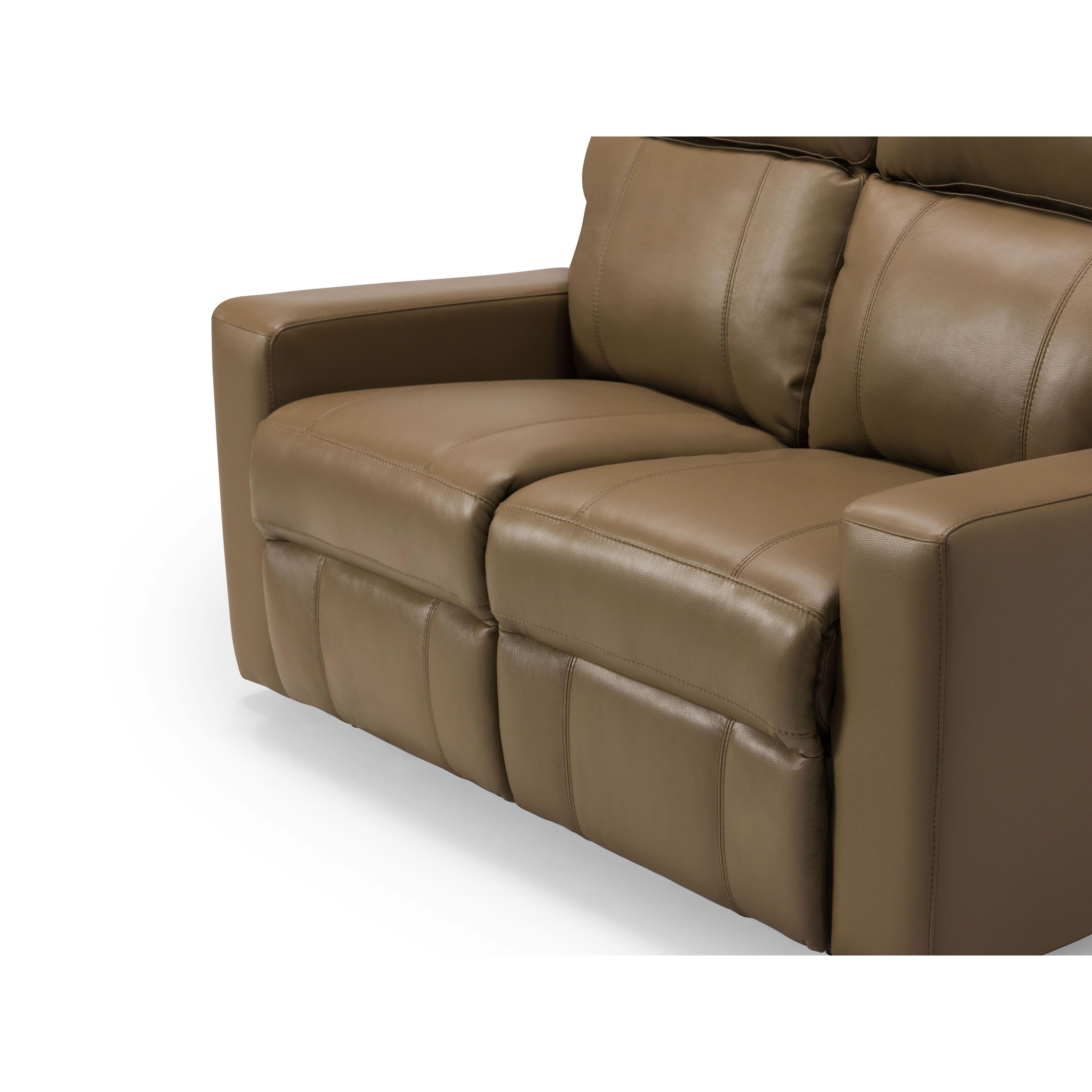 Palliser Oakwood Power Reclining Leather Loveseat 41049-63-VALENCIA-DUNE IMAGE 13