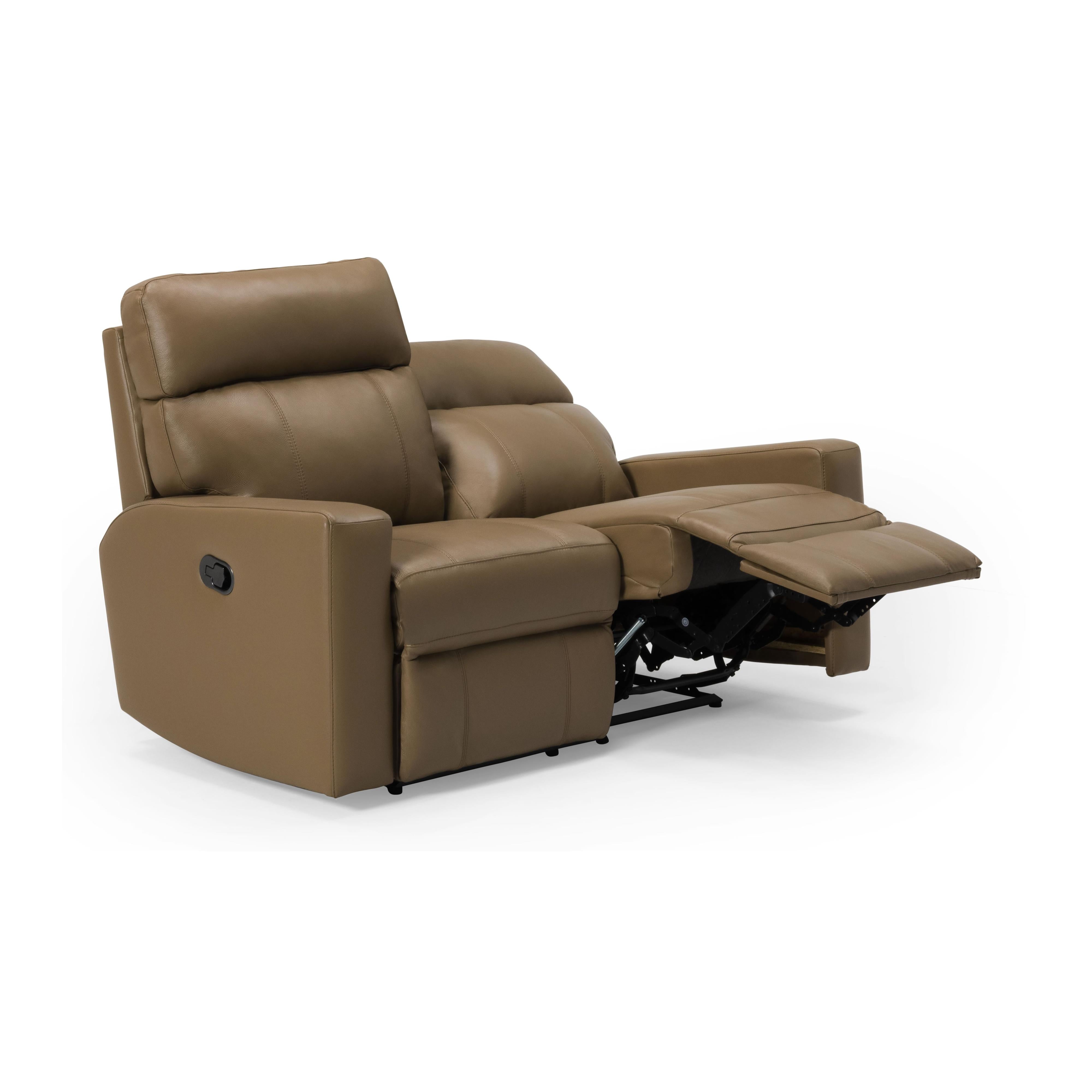 Palliser Oakwood Power Reclining Leather Loveseat 41049-63-VALENCIA-DUNE IMAGE 6