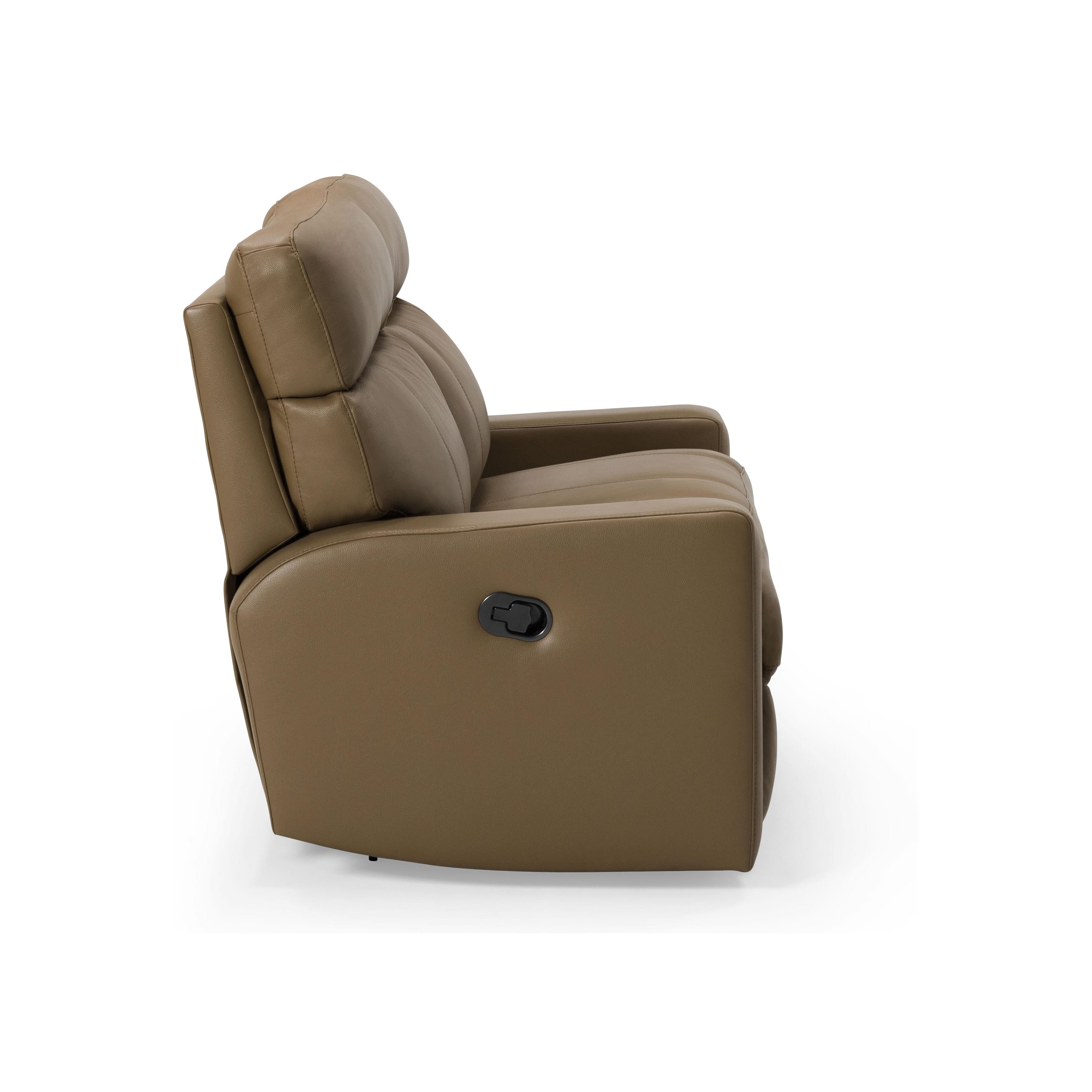 Palliser Oakwood Power Reclining Leather Loveseat 41049-63-VALENCIA-DUNE IMAGE 7