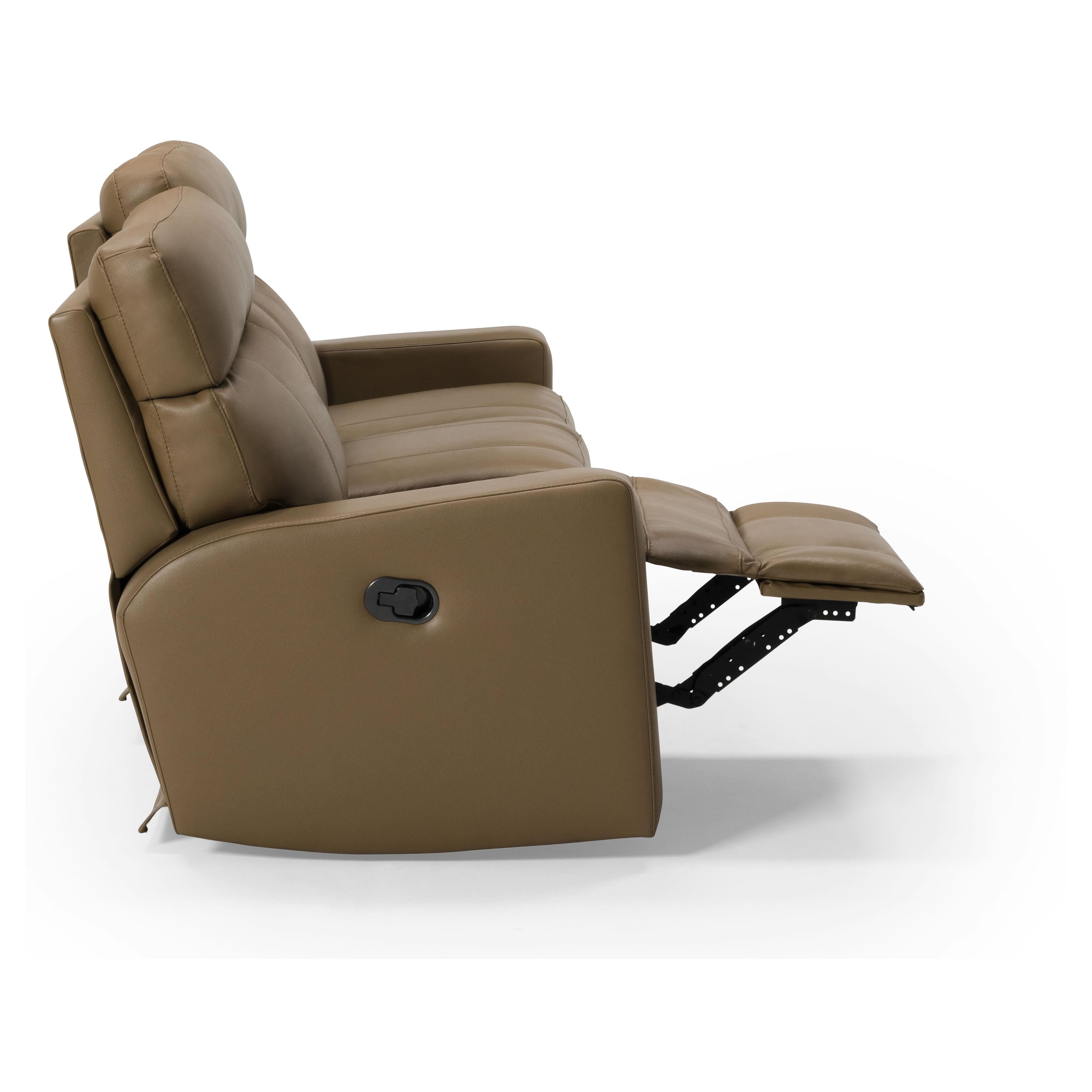 Palliser Oakwood Power Reclining Leather Loveseat 41049-63-VALENCIA-DUNE IMAGE 8