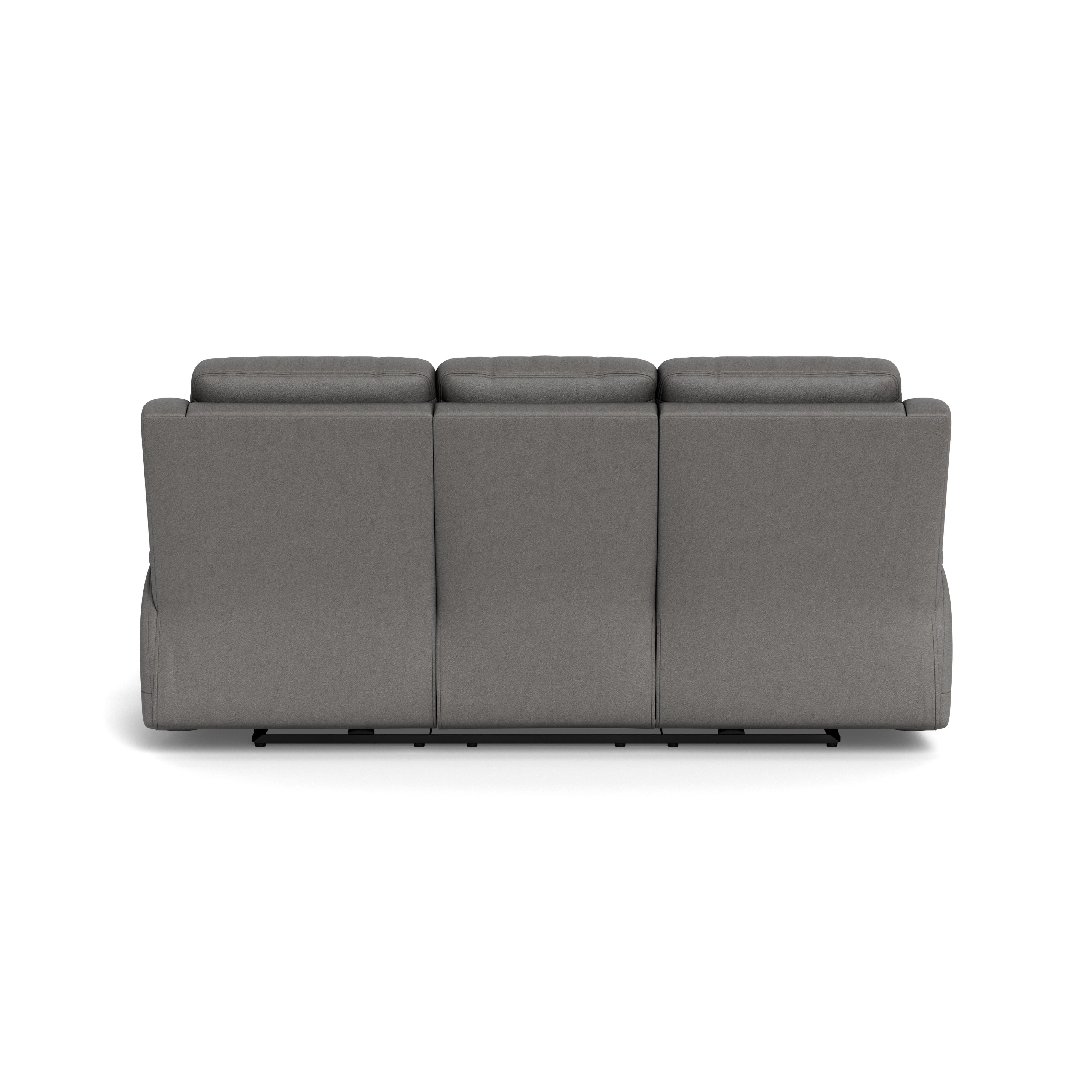 Palliser Asher Power Reclining Leather Sofa 41065-L6-BALI-RAINSTORM IMAGE 9