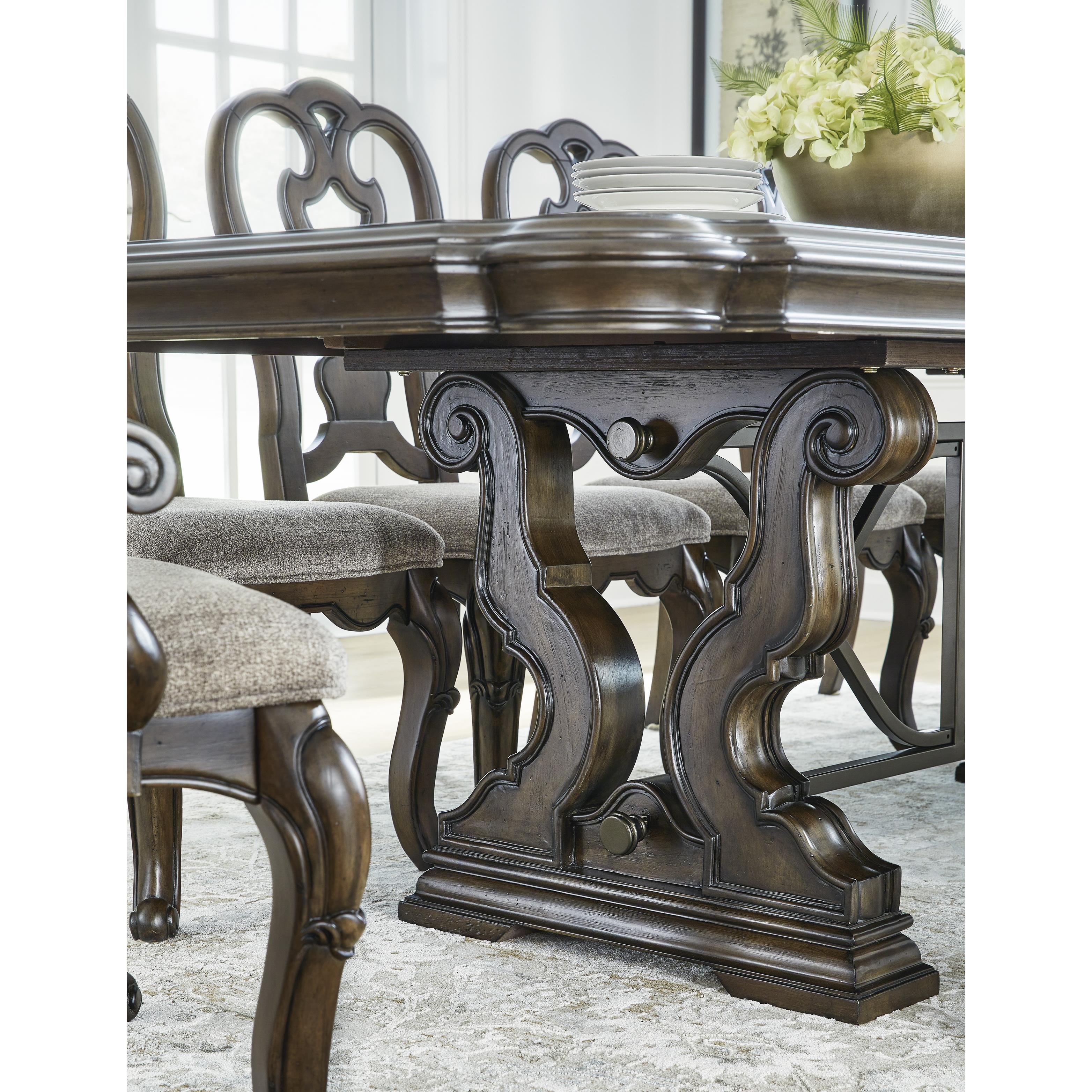 Signature Design by Ashley Maylee Dining Table D947-55B/D947-55T IMAGE 9