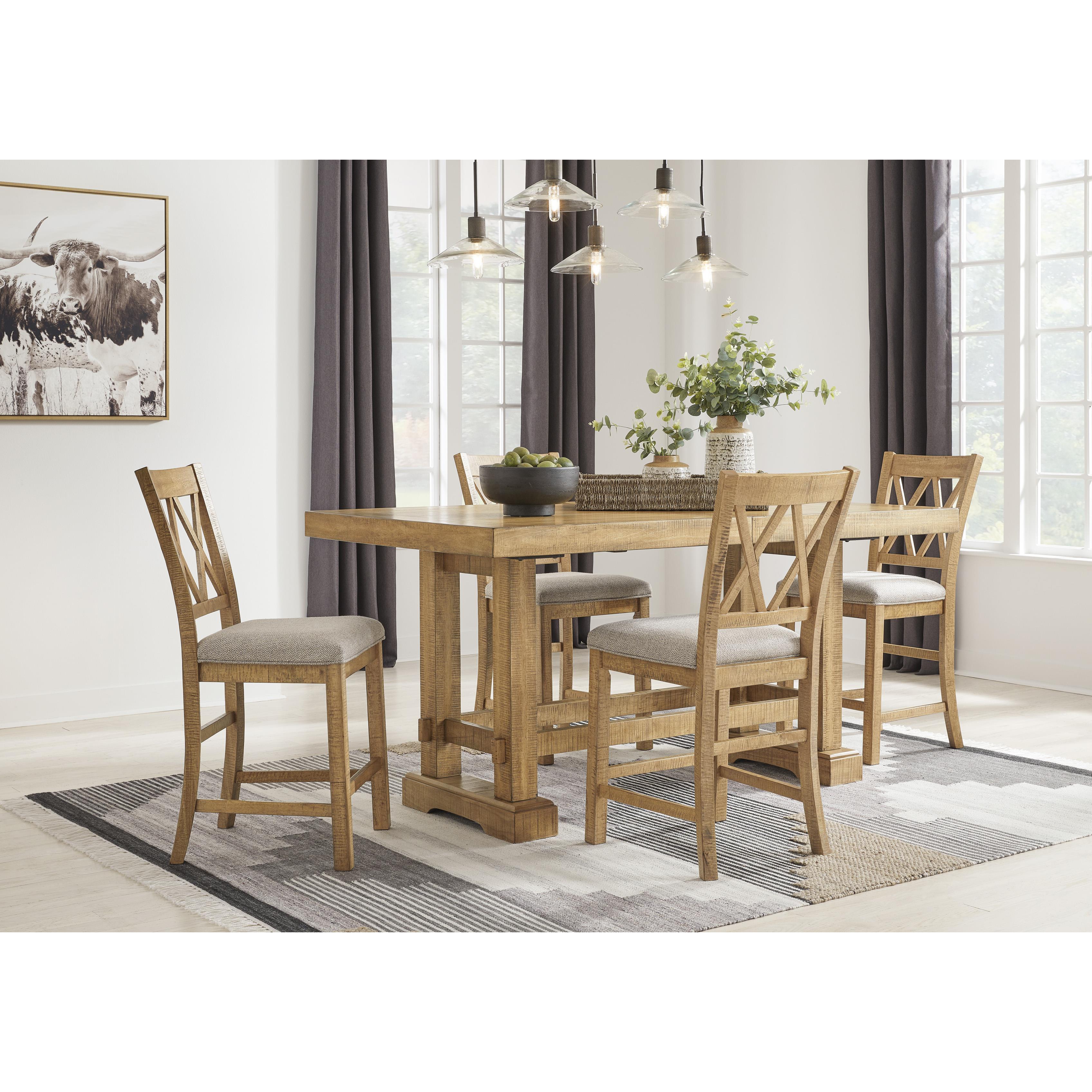 Signature Design by Ashley Havonplane Counter Height Dining Table D773-32 IMAGE 12