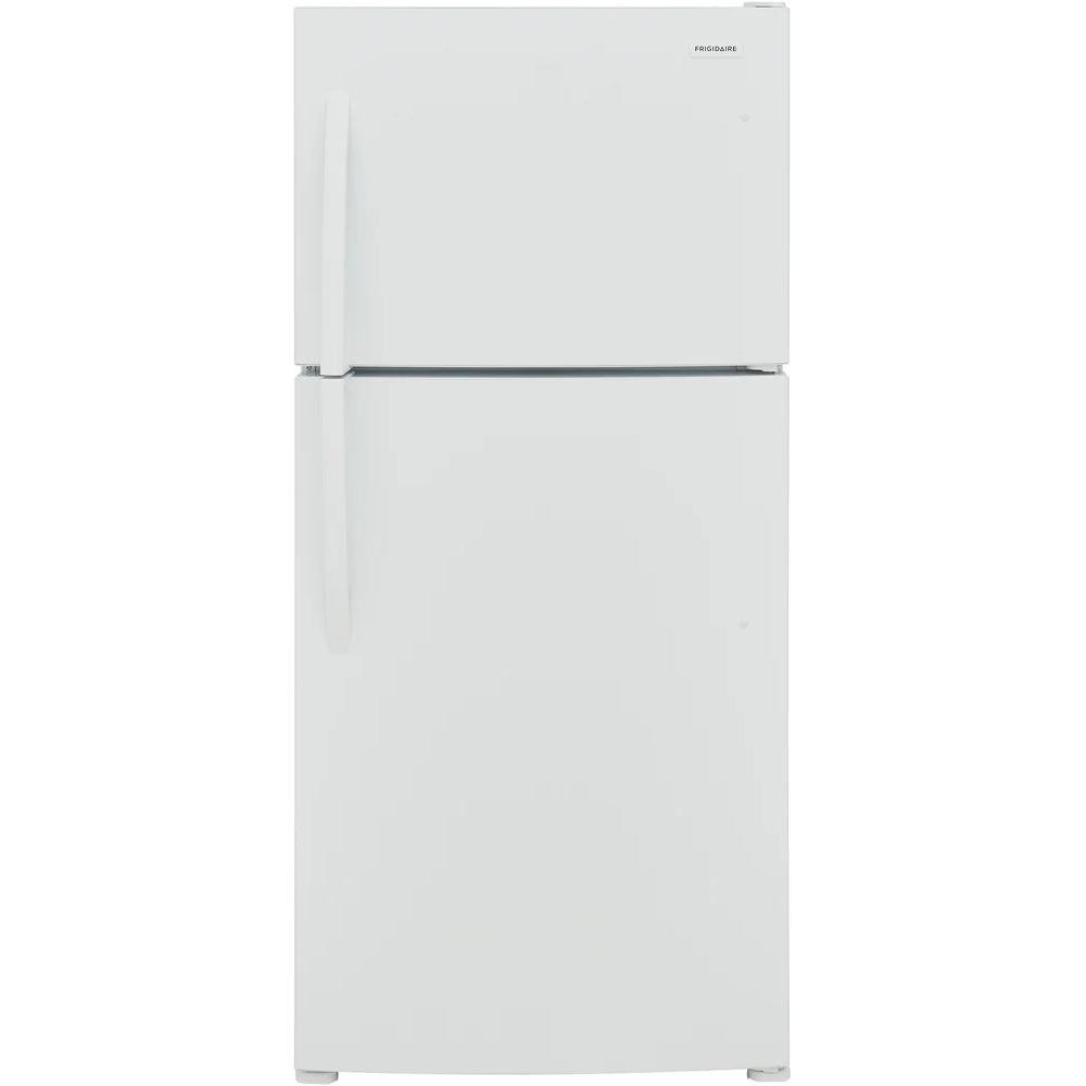 Frigidaire 30-inch, 20.0 cu. ft. Freestanding Top Freezer Refrigerator with EvenTemp™ Cooling System FFHT2022AW IMAGE 1