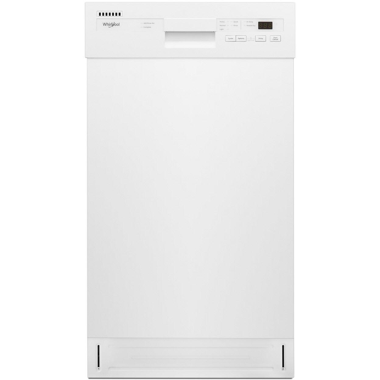 Whirlpool 18-inch Built-in Dishwasher WDPS5118PW IMAGE 1