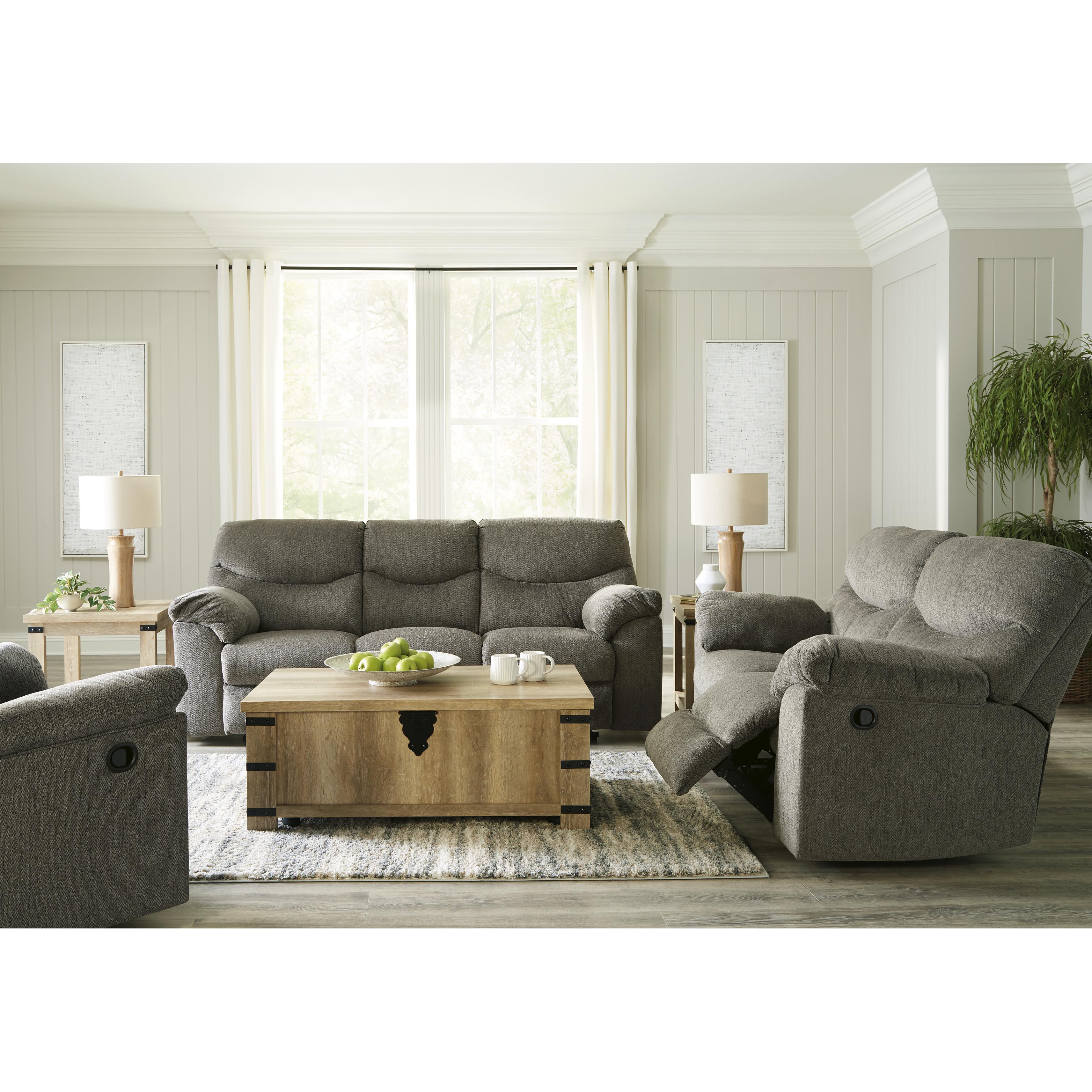 Signature Design by Ashley Alphons Reclining Fabric Loveseat 2820186C IMAGE 10