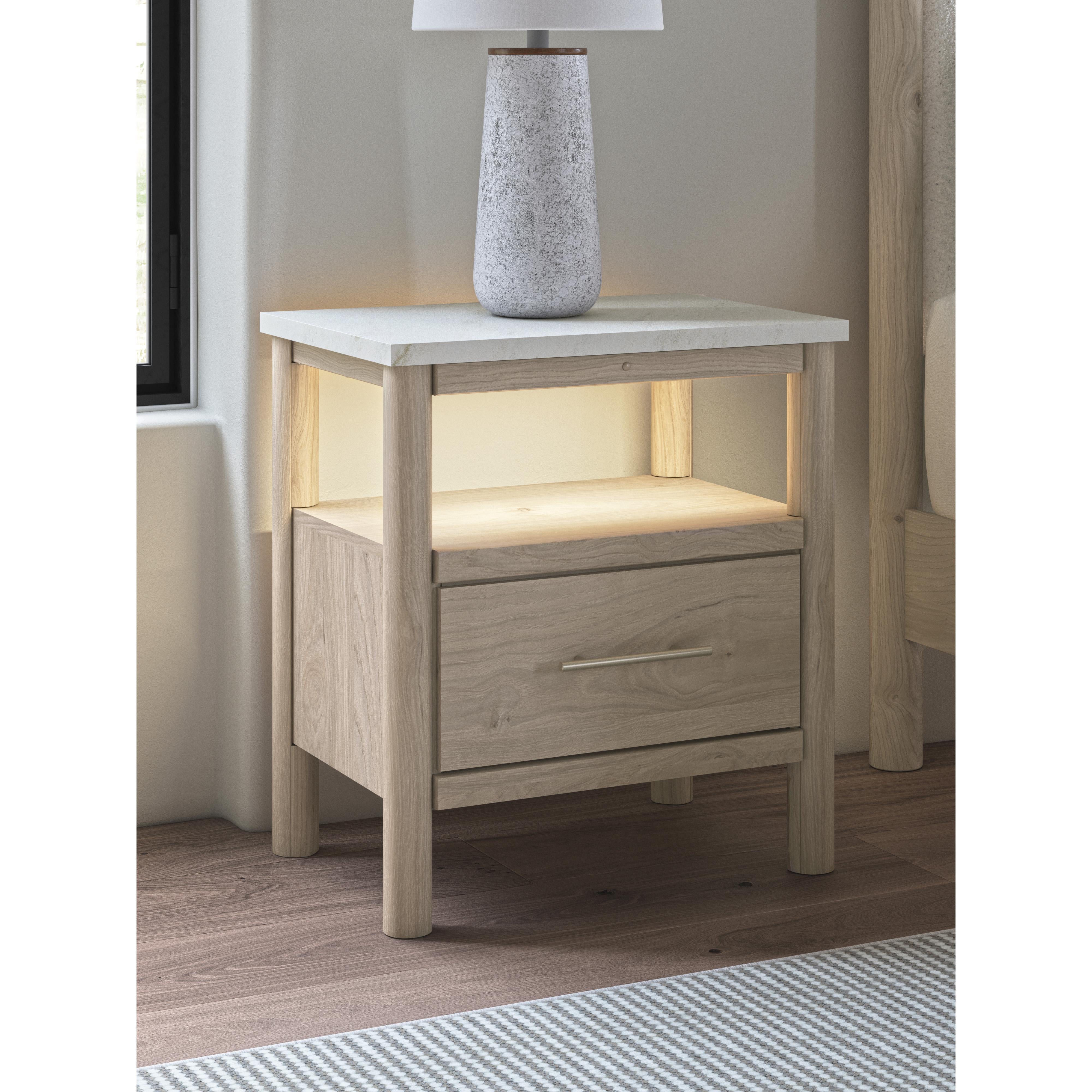 Signature Design by Ashley Cadmori 1-Drawer Nightstand B2615-91 IMAGE 9