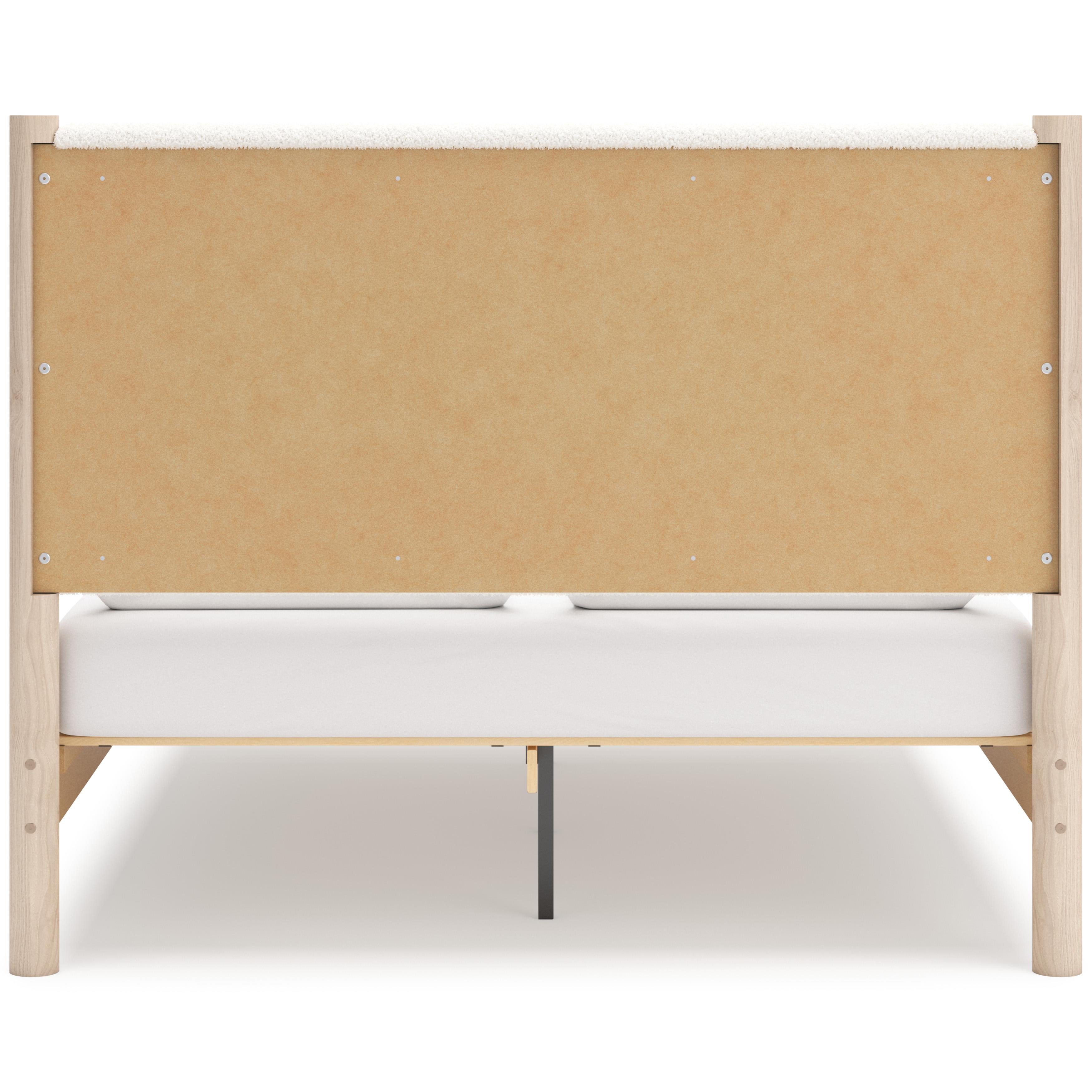 Signature Design by Ashley Cadmori Queen Upholstered Panel Bed B2615-57/B2615-54/B100-13 IMAGE 4