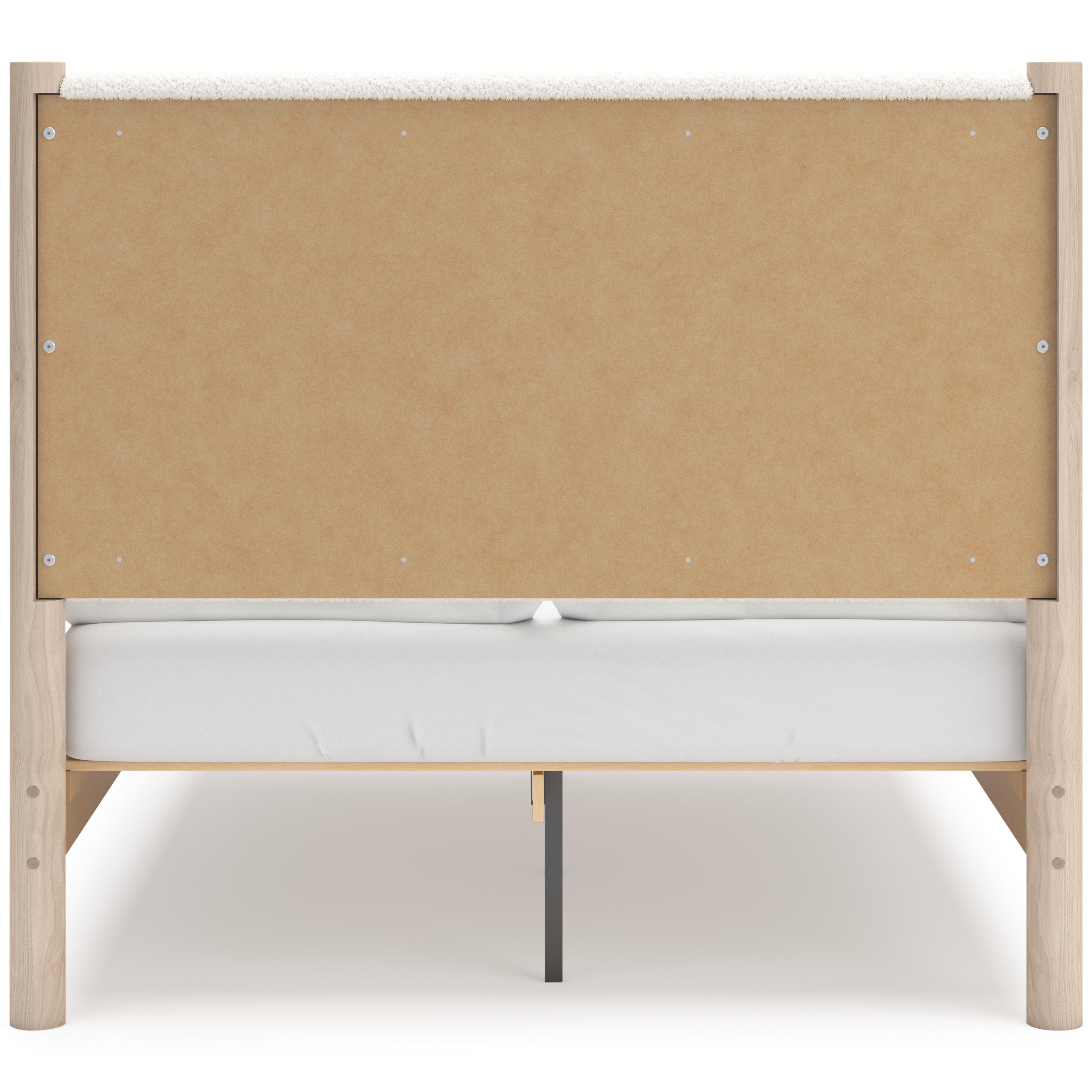 Signature Design by Ashley Cadmori Full Upholstered Panel Bed B2615-87/B2615-84/B100-12 IMAGE 4