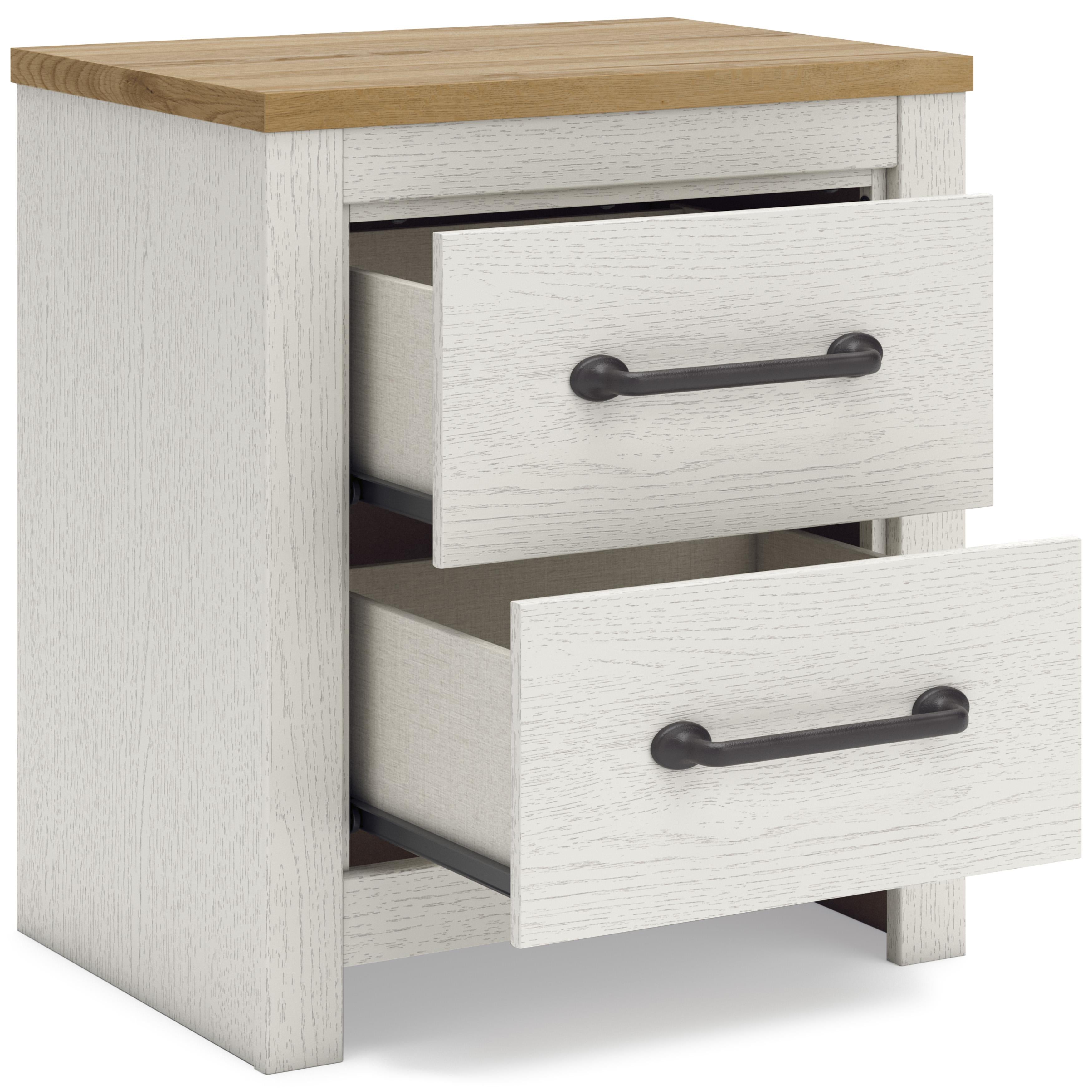 Benchcraft Linnocreek 2-Drawer Nightstand B3340-92 IMAGE 2