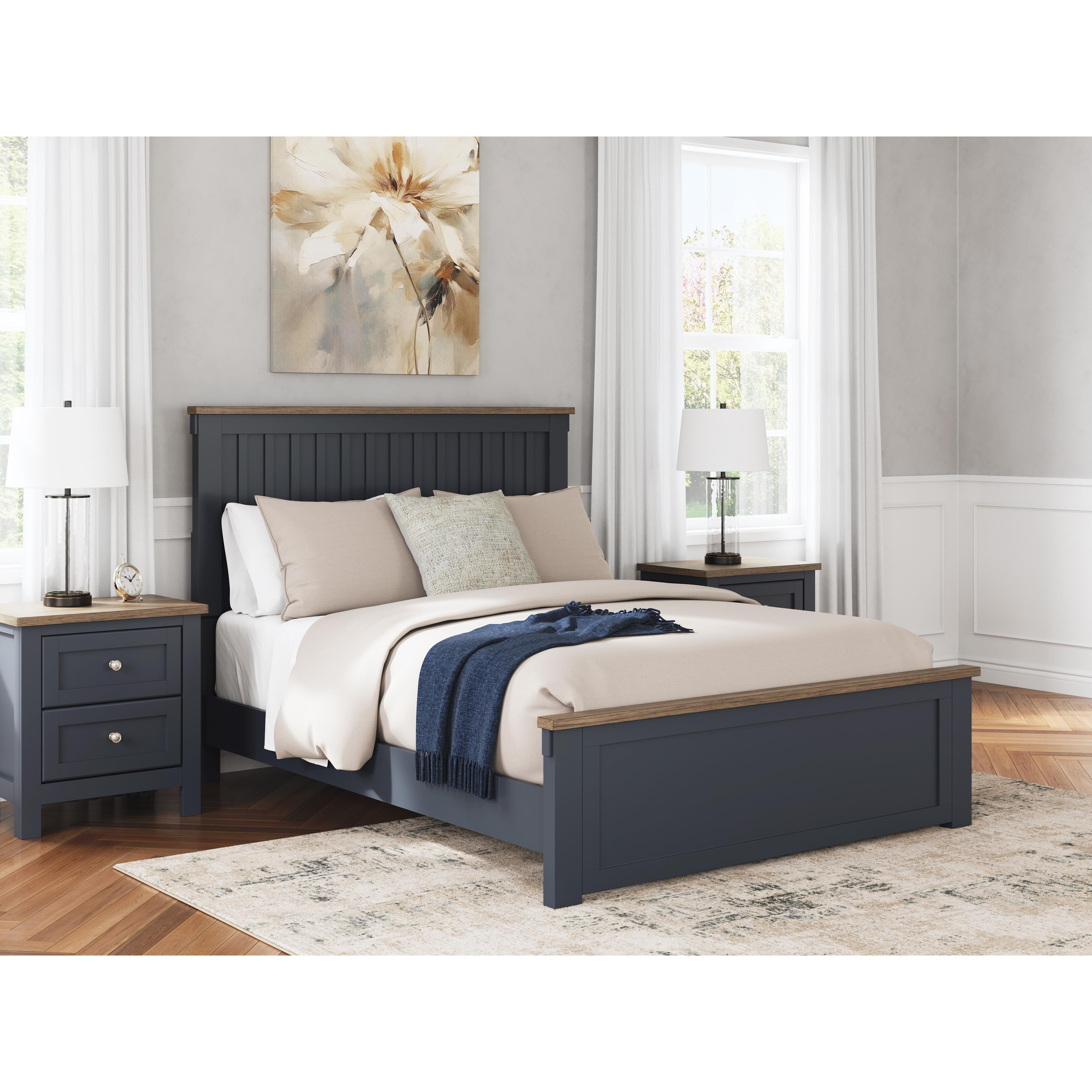 Signature Design by Ashley Landocken Queen Panel Bed B414-57/B414-54/B414-96 IMAGE 6