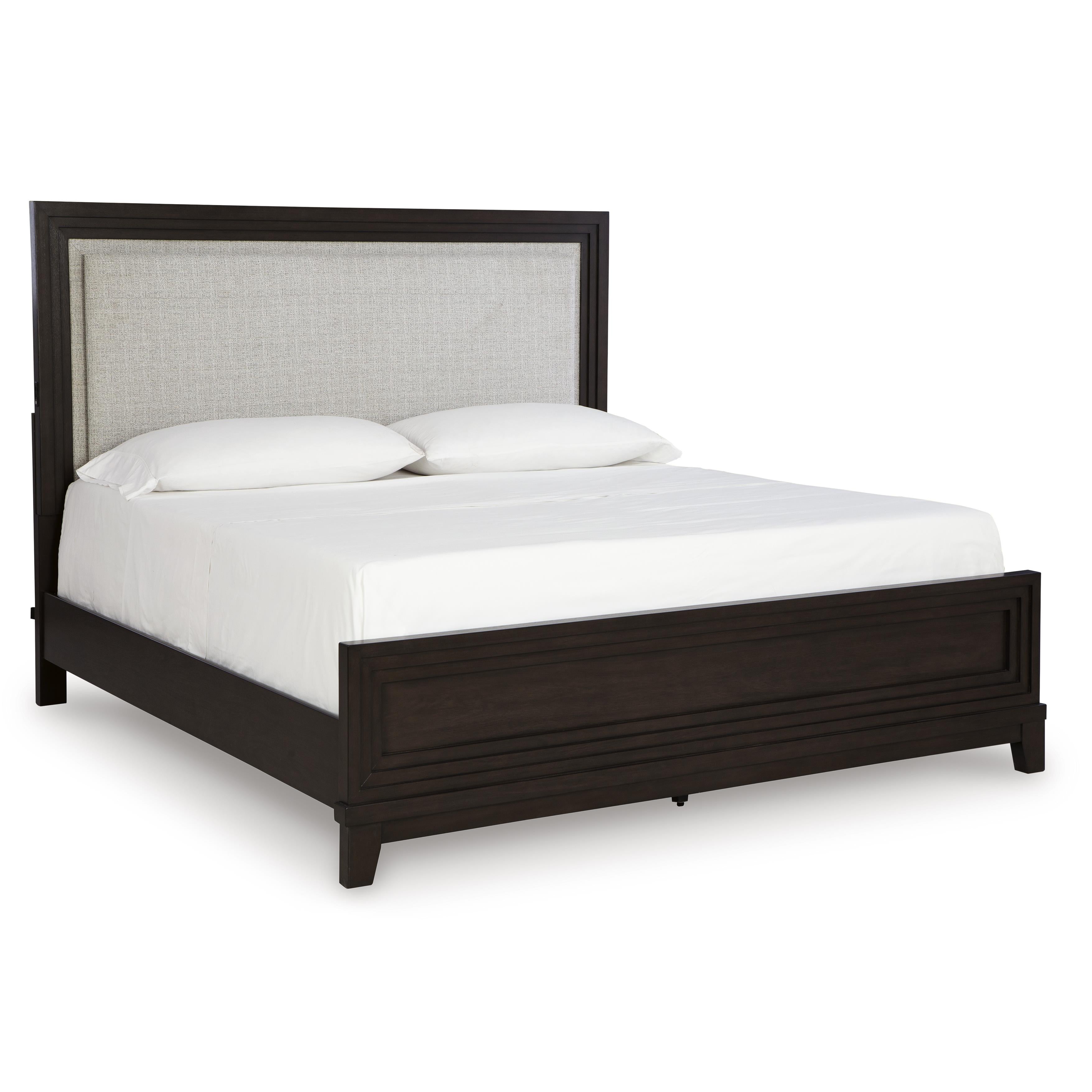 Signature Design by Ashley Neymorton Queen Upholstered Panel Bed B618-57/B618-54/B618-97 IMAGE 2