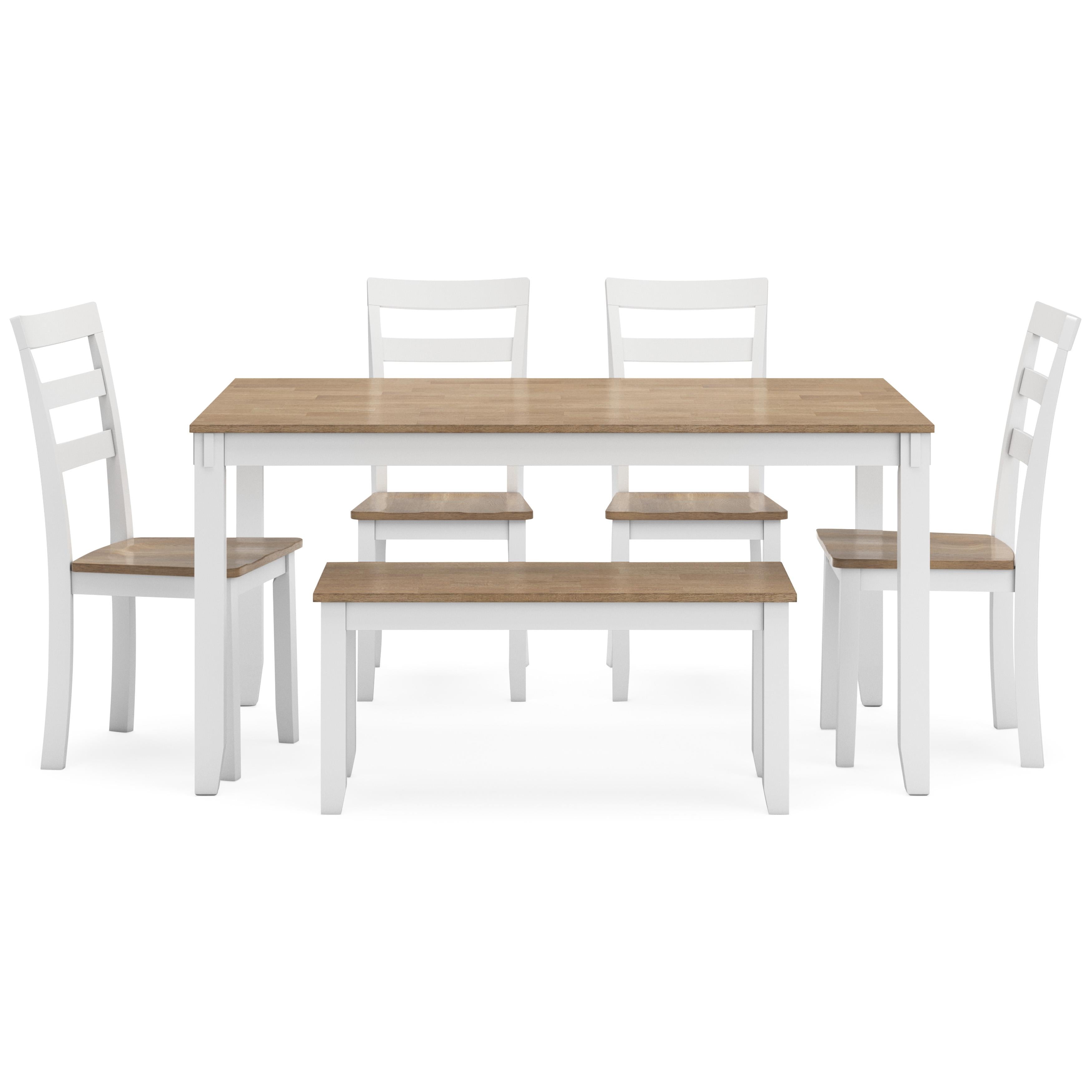 Signature Design by Ashley Gesthaven 6 pc Dinette D398-325 IMAGE 2