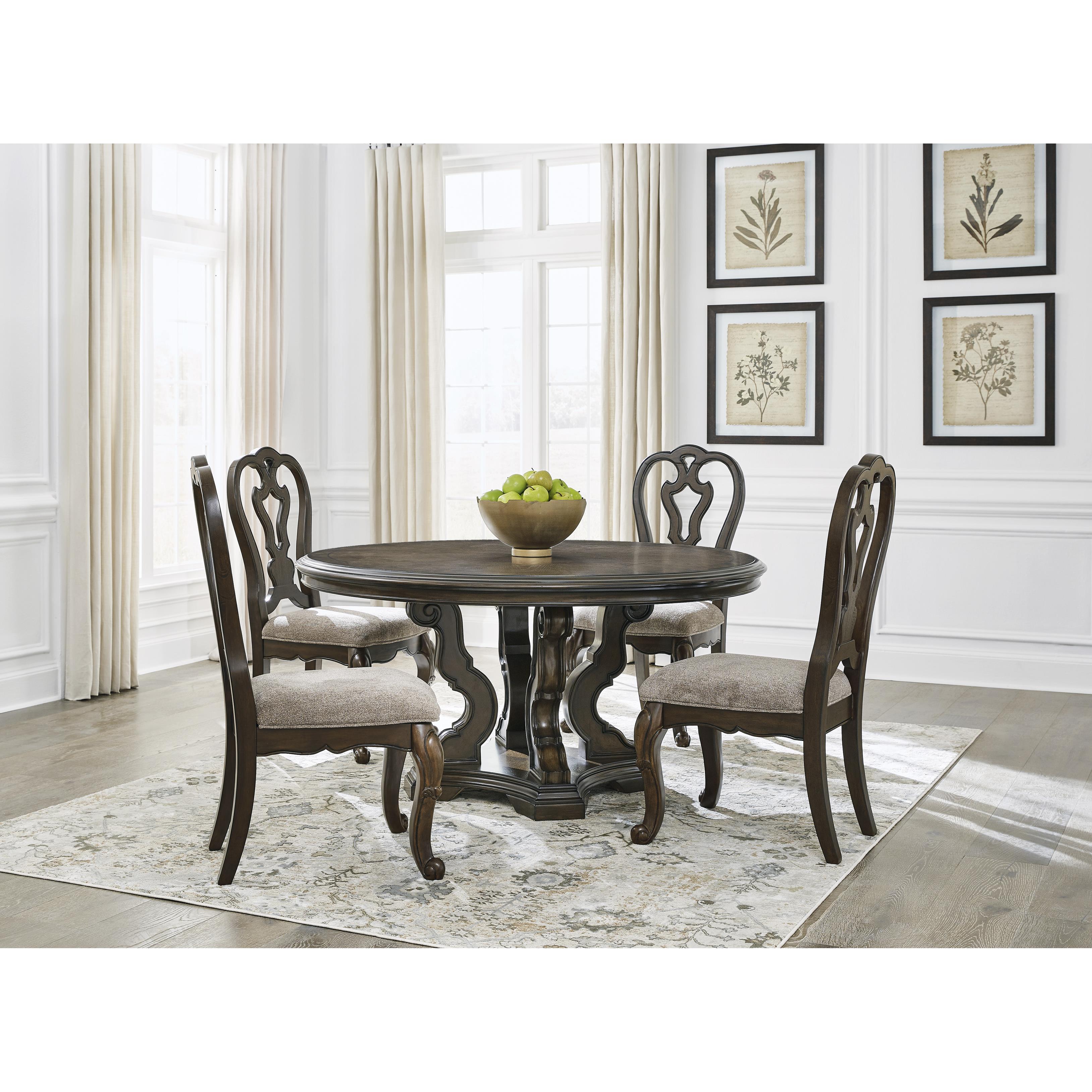 Signature Design by Ashley Maylee Dining Table D947-50B/D947-50T IMAGE 9