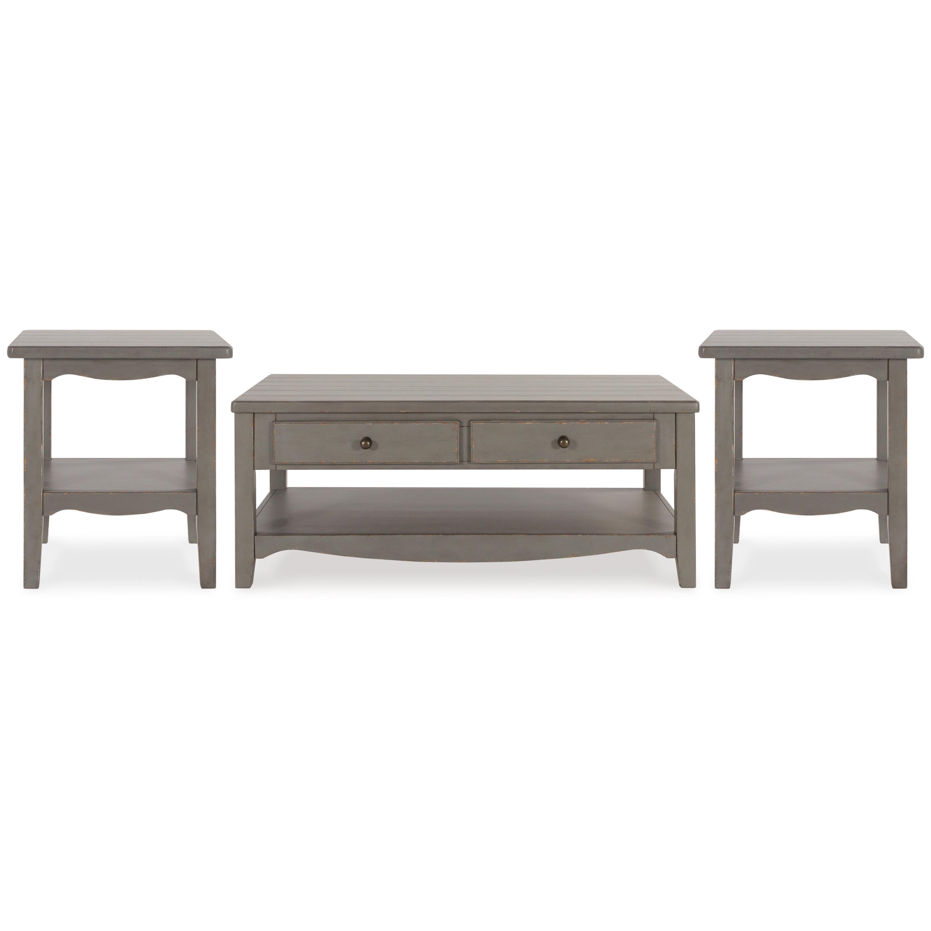 Signature Design by Ashley Charina Occasional Table Set T784-1/T784-2/T784-2 IMAGE 1