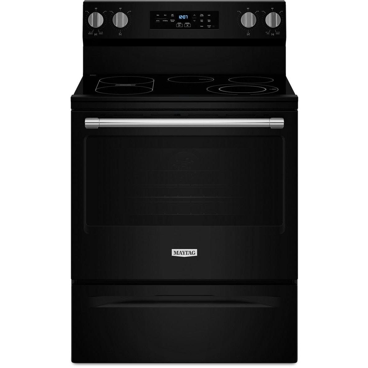 Maytag 30-inch Freestanding Electric Range with Convection Technology YMFES6030RB IMAGE 1