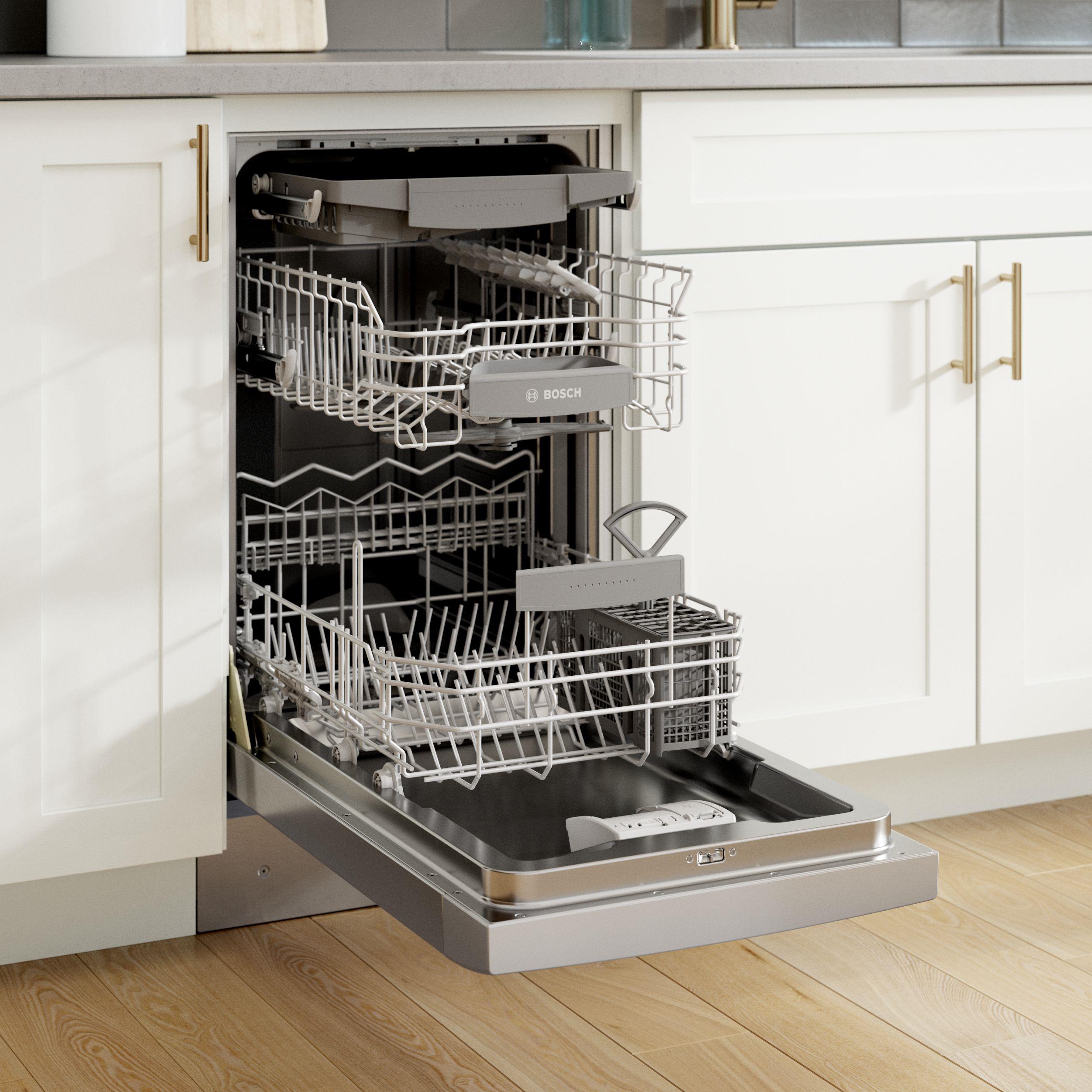 Bosch Built-in, 800 Series 18" Recessed Handle ADA-compliant Dishwasher SPE68C75UC IMAGE 13