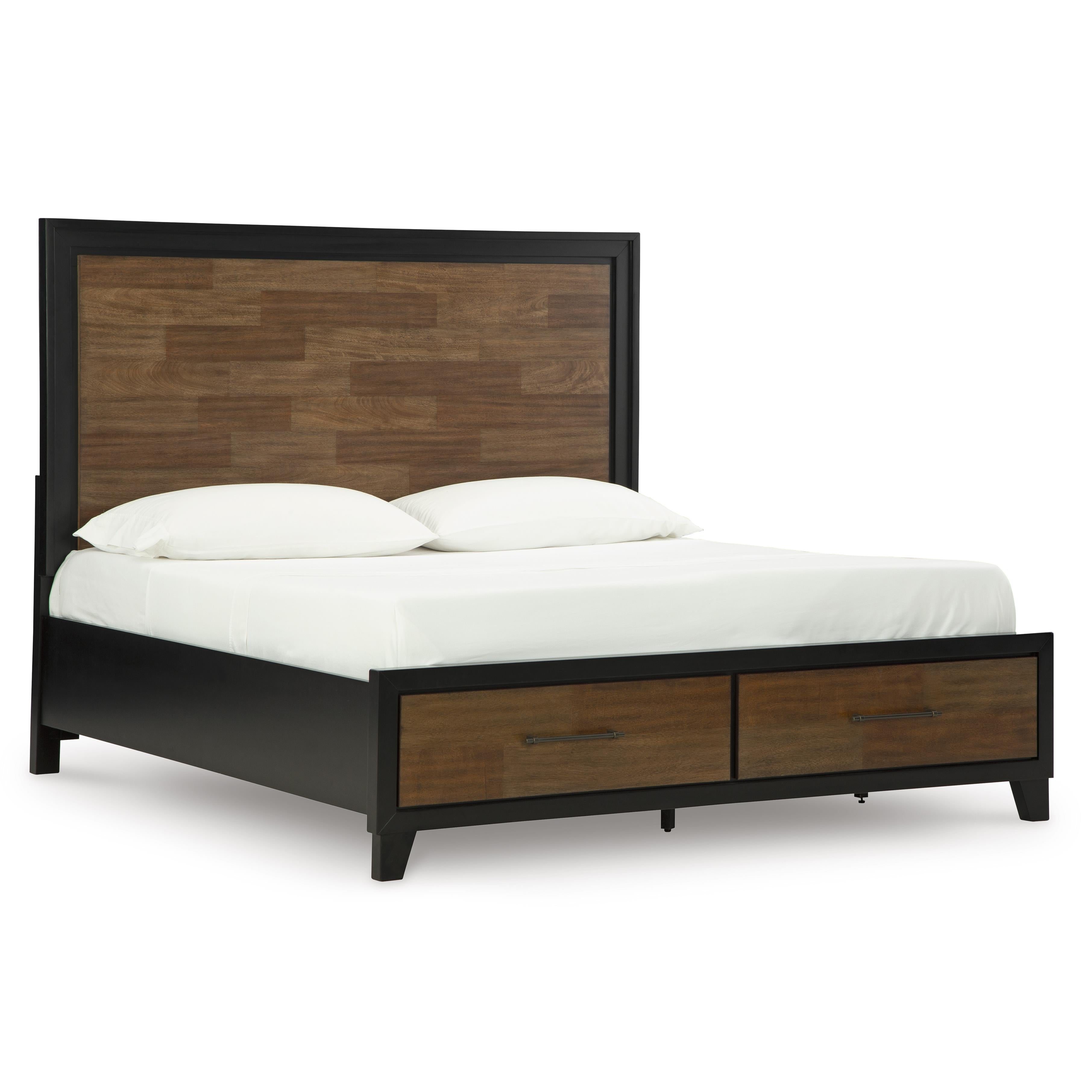 Signature Design by Ashley Kraeburn California King Panel Bed with Storage B496-58/B496-56S/B496-194 IMAGE 1