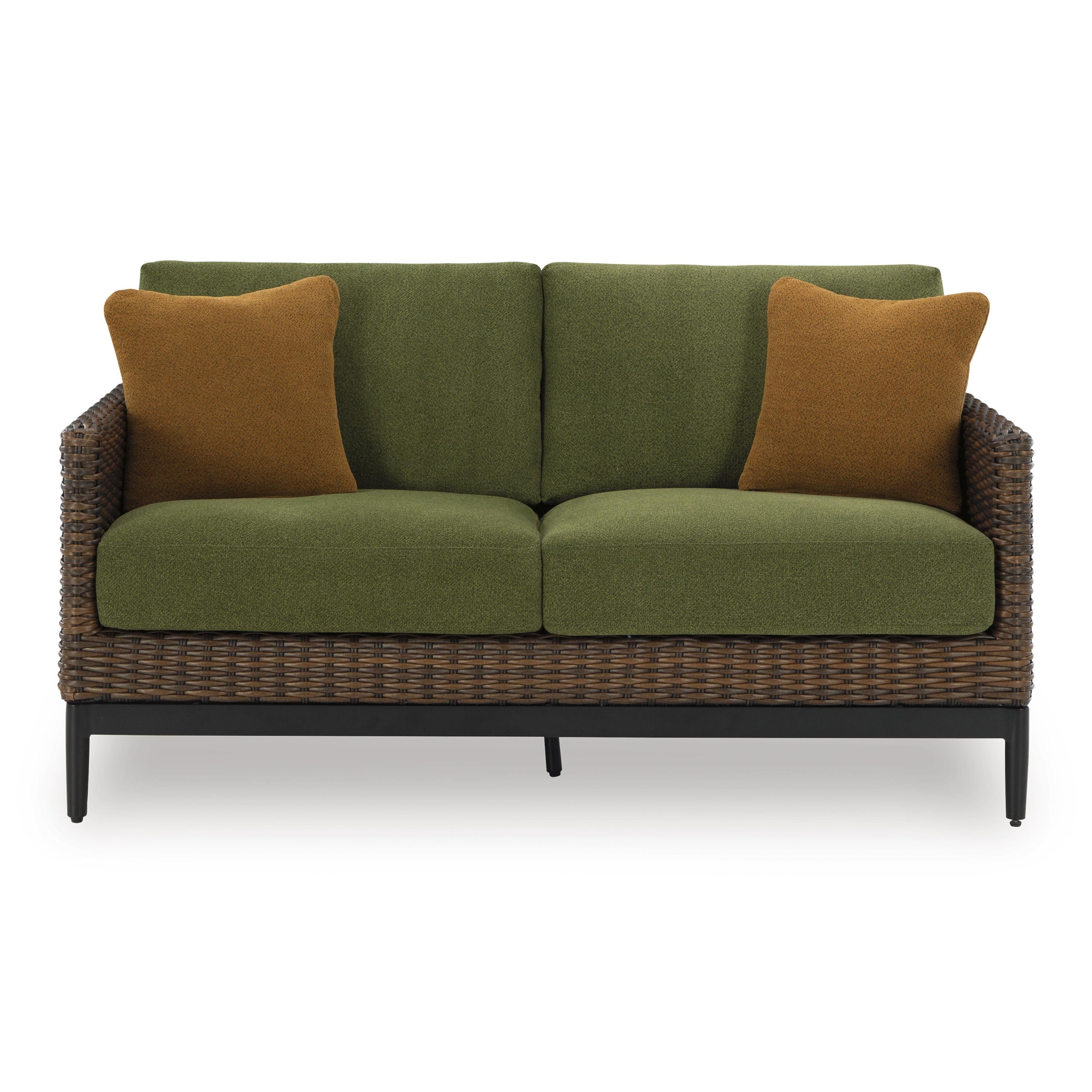 Signature Design by Ashley Outdoor Seating Loveseats P572-835 IMAGE 2