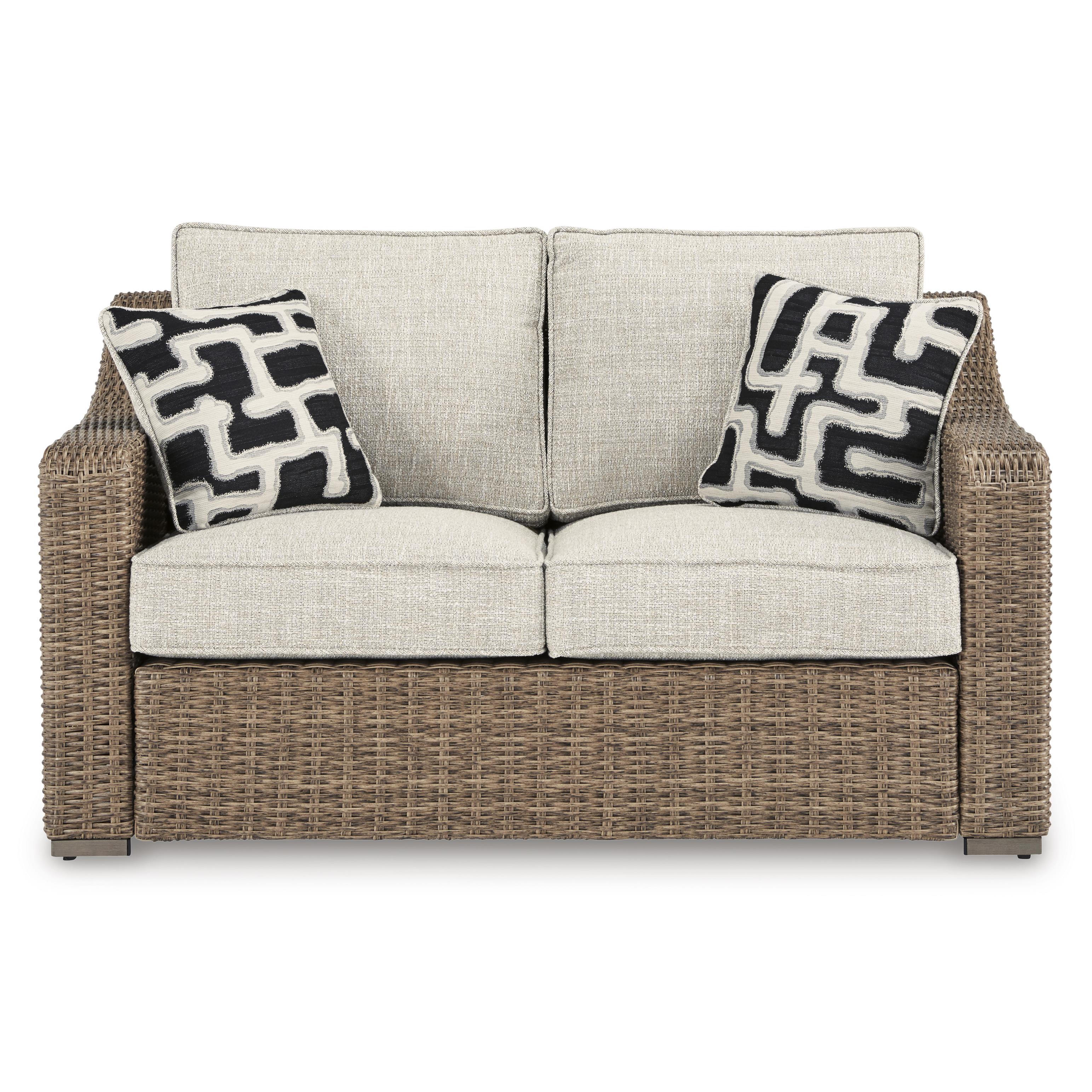 Signature Design by Ashley Outdoor Seating Loveseats P791-835 IMAGE 2