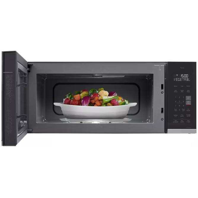 LG 1.3 cu. ft. Smart Low Profile Over-the-Range Microwave Oven MVEF1323F IMAGE 3