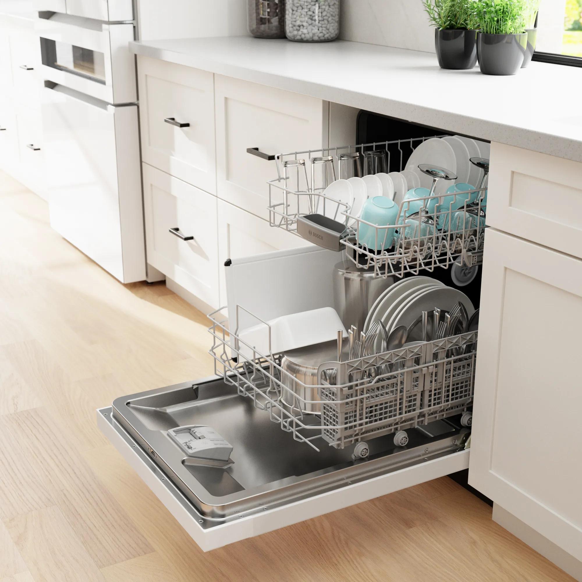 Bosch 24-inch 300 Series Dishwasher with anti-fingerprint SHE41CM2N IMAGE 13