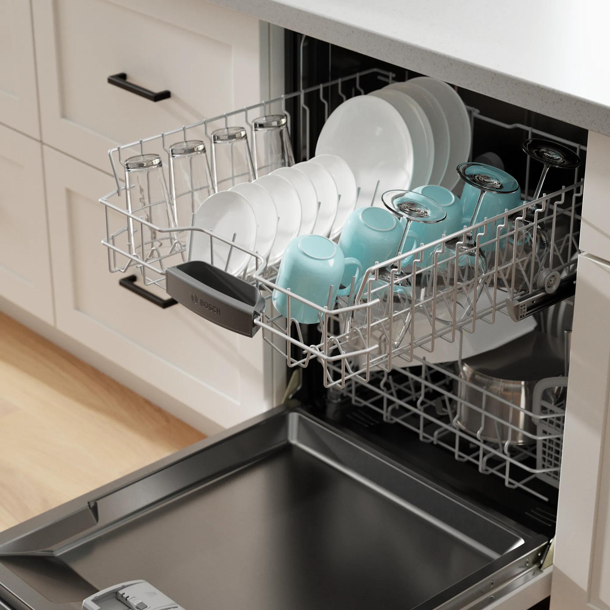 Bosch 24-inch 300 Series Dishwasher with anti-fingerprint SHE41CM2N IMAGE 14