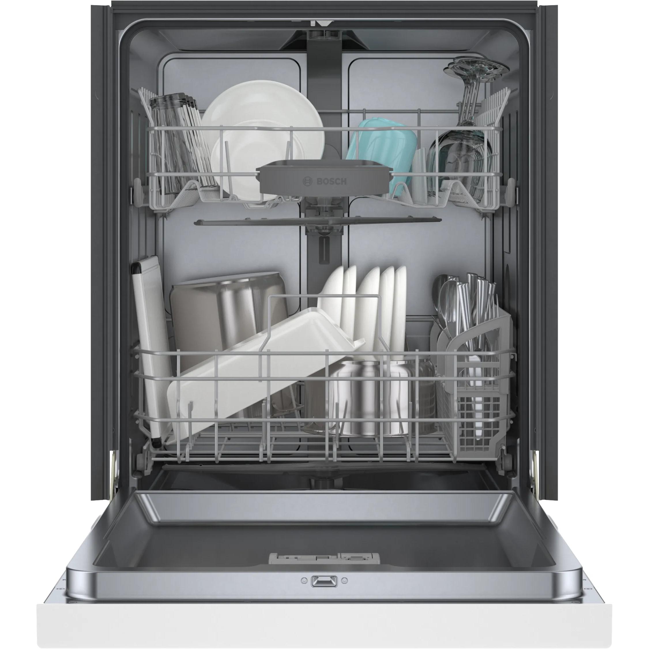 Bosch 24-inch 300 Series Dishwasher with anti-fingerprint SHE41CM2N IMAGE 4