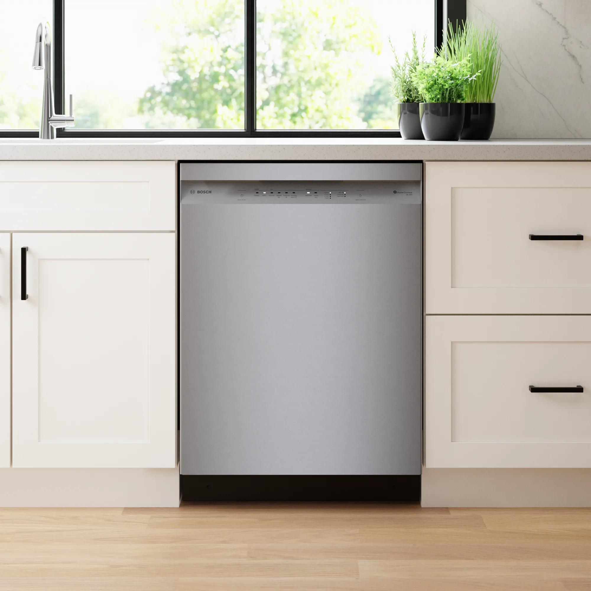 Bosch 24-inch 300 Series Dishwasher with anti-fingerprint SHE41CM5N IMAGE 10